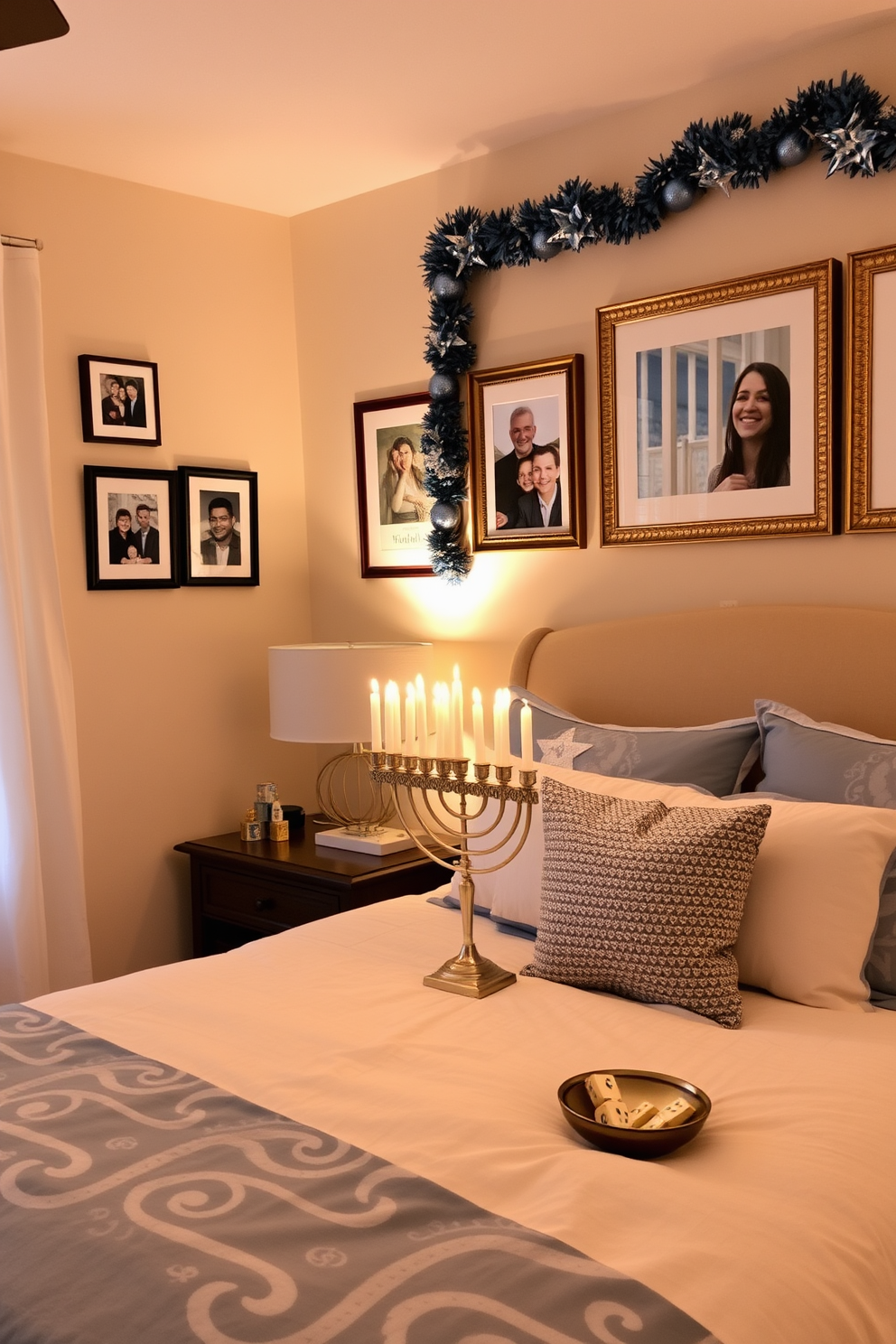 Bedroom Hanukkah Decorating Ideas 9