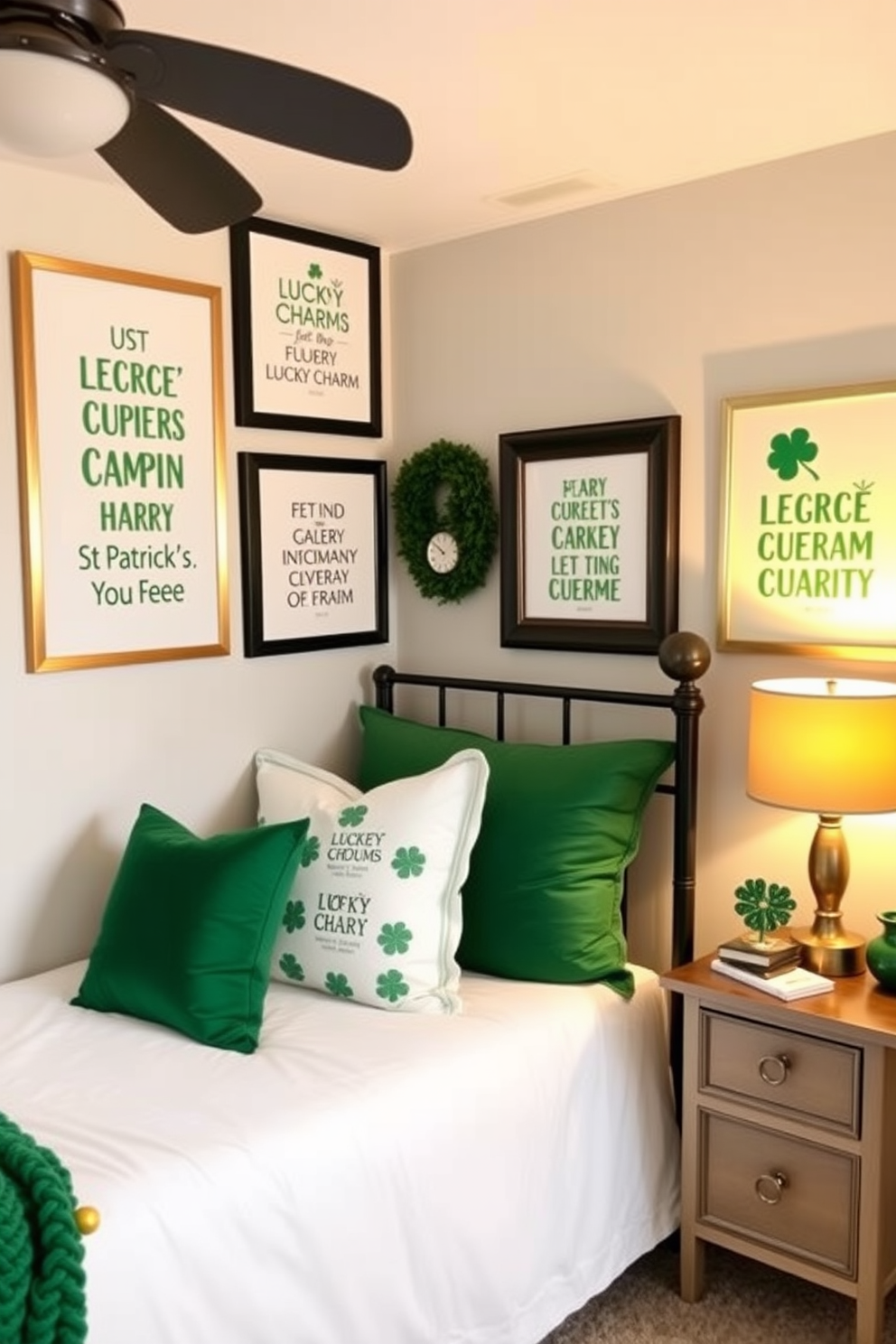 Bedroom St Patricks Day Decorating Ideas 26