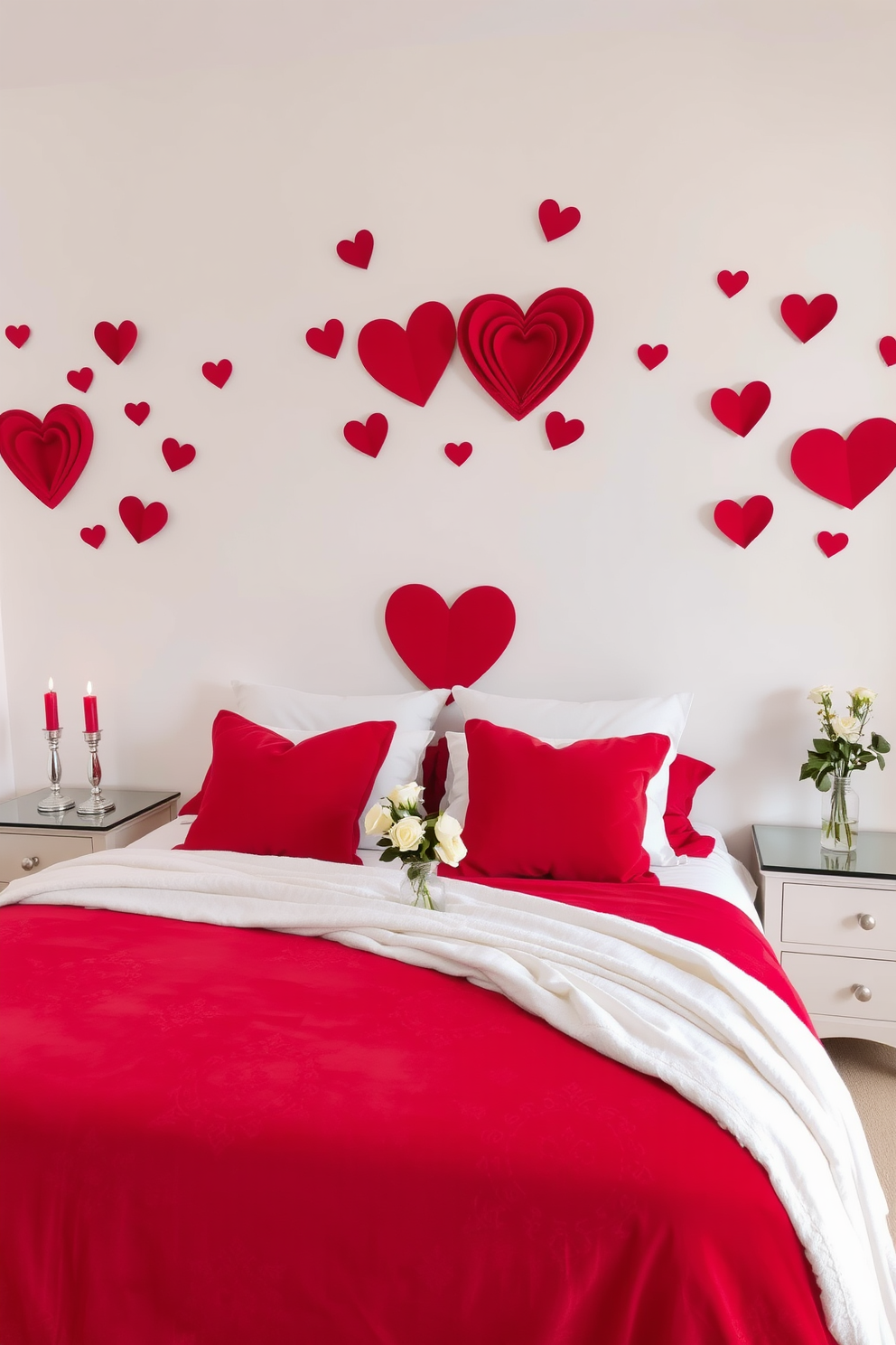 Bedroom Valentines Day Decorating Ideas 16