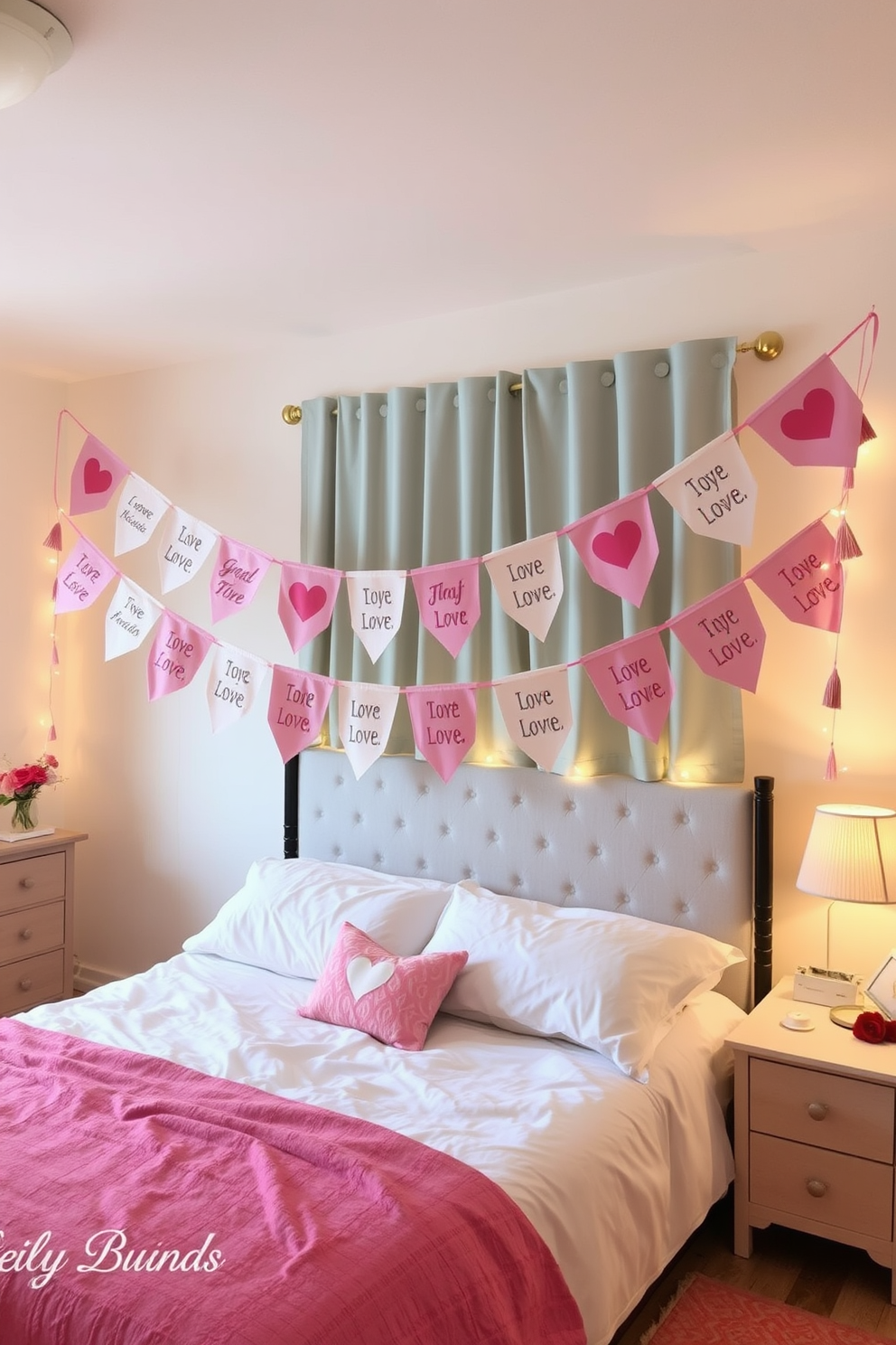 Bedroom Valentines Day Decorating Ideas 30