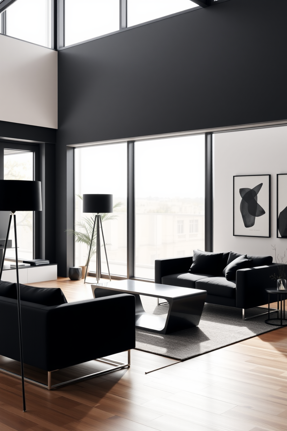 Black Apartment Design Ideas 1