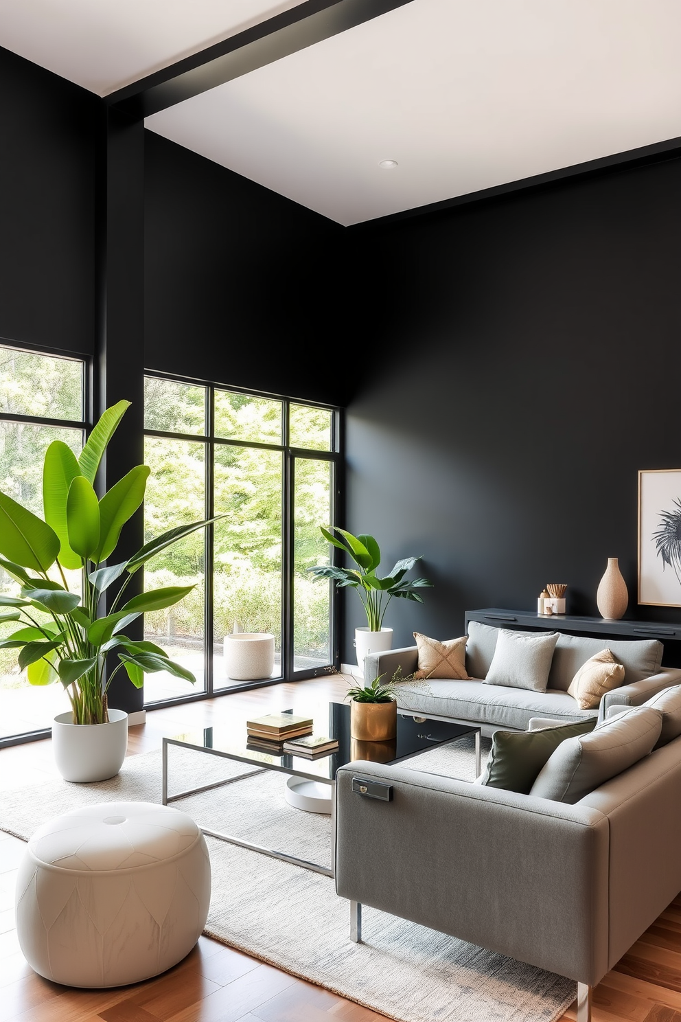 Black Apartment Design Ideas 2