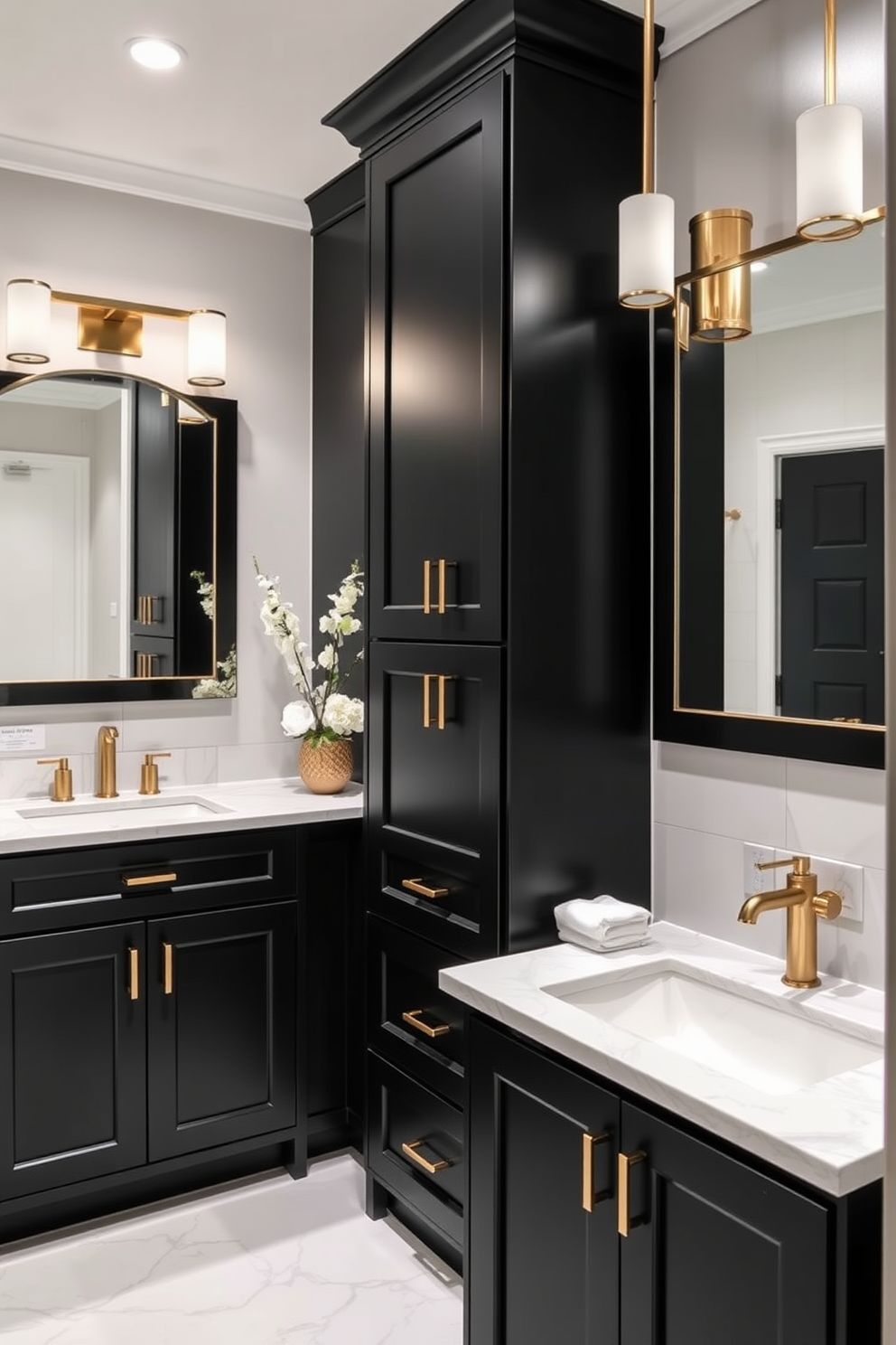 Black Bathroom Design Ideas 1