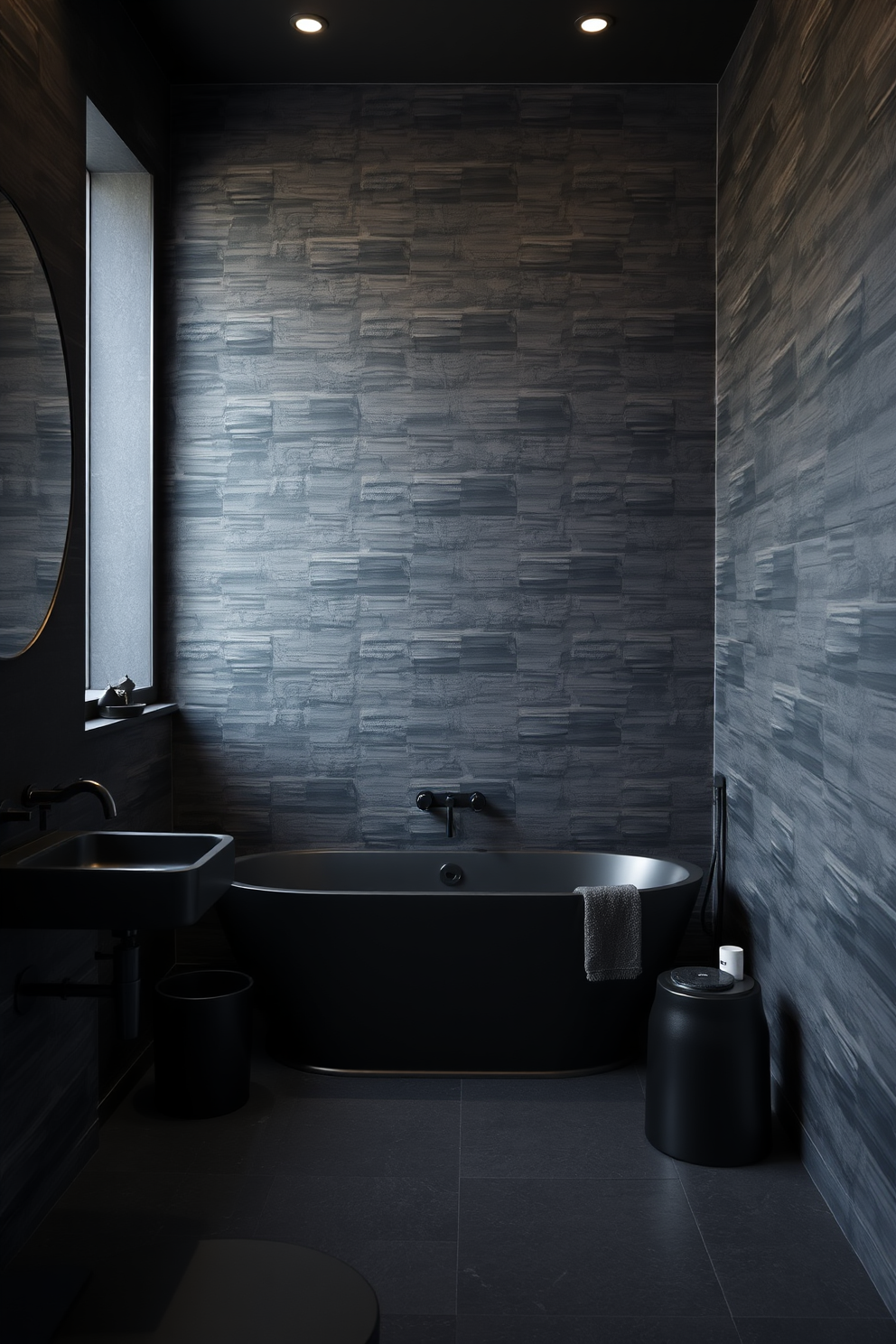 Black Bathroom Design Ideas 5