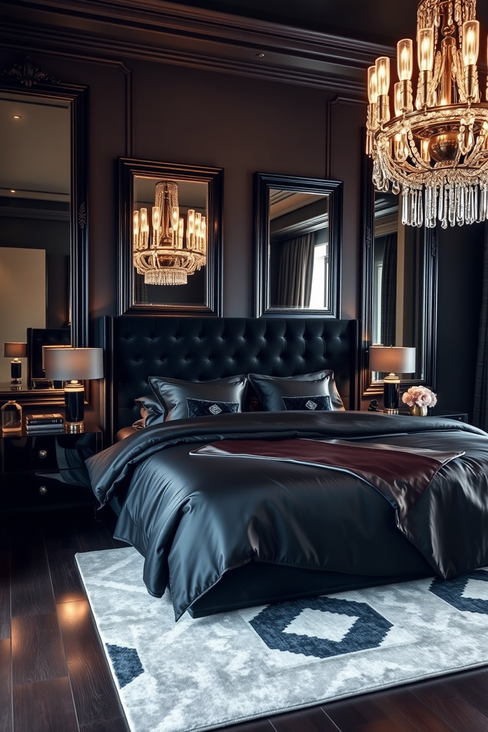 Black Bedroom Design Ideas 17