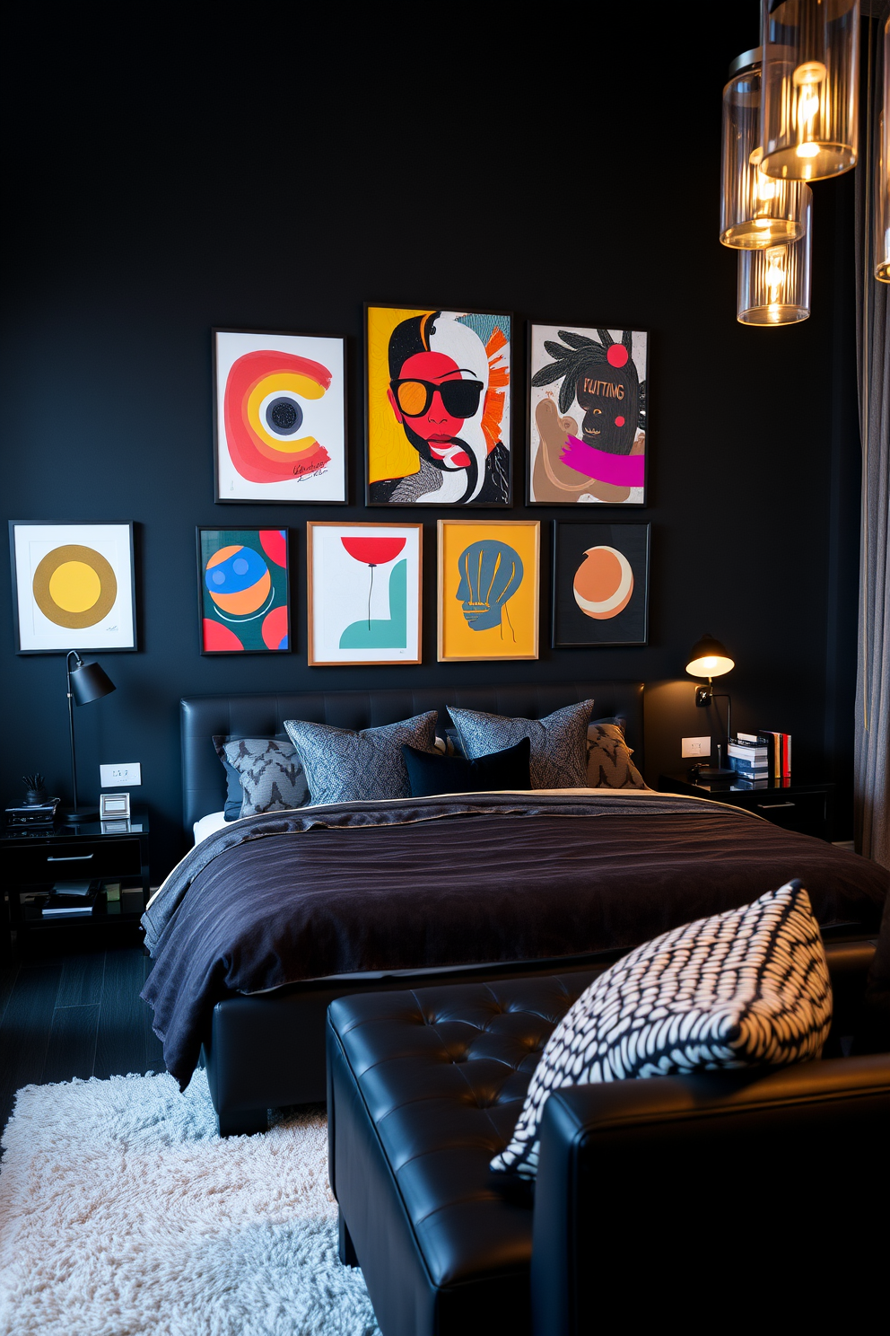 Black Bedroom Design Ideas 4