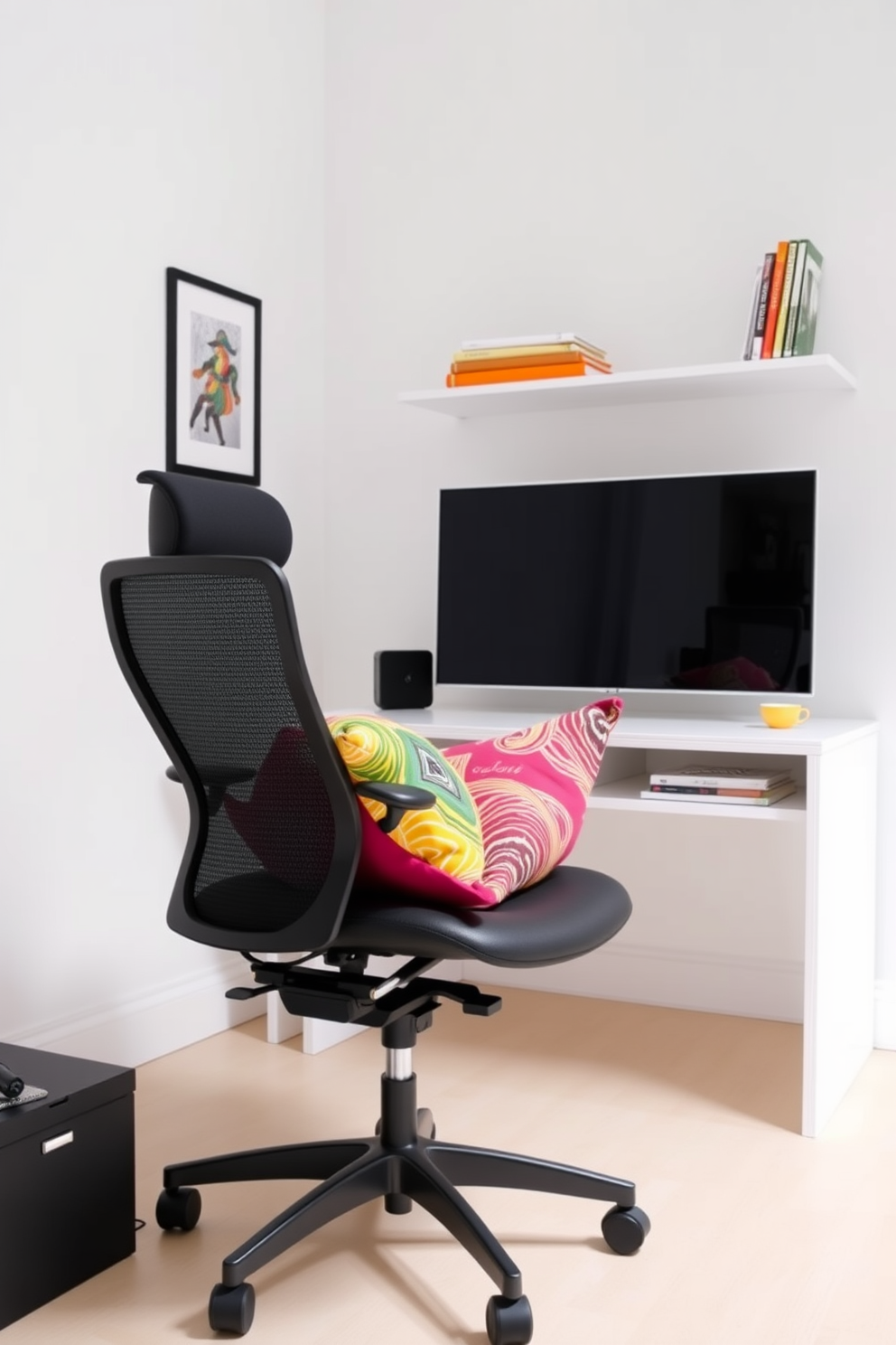 Black Home Office Design Ideas 14