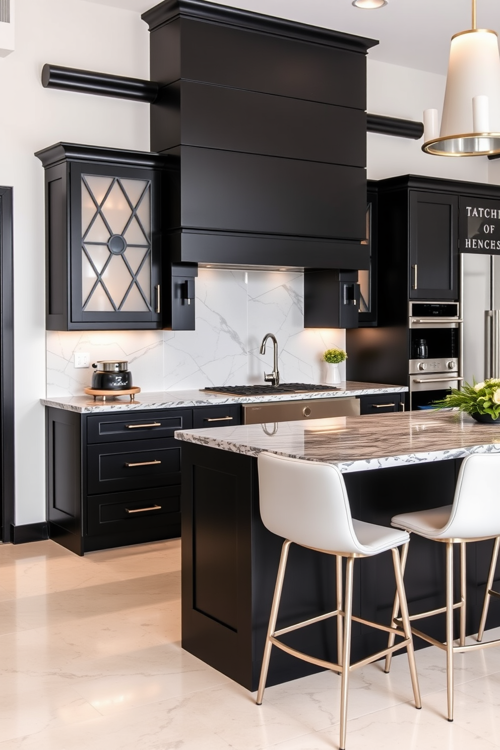 Black Kitchen Design Ideas 15