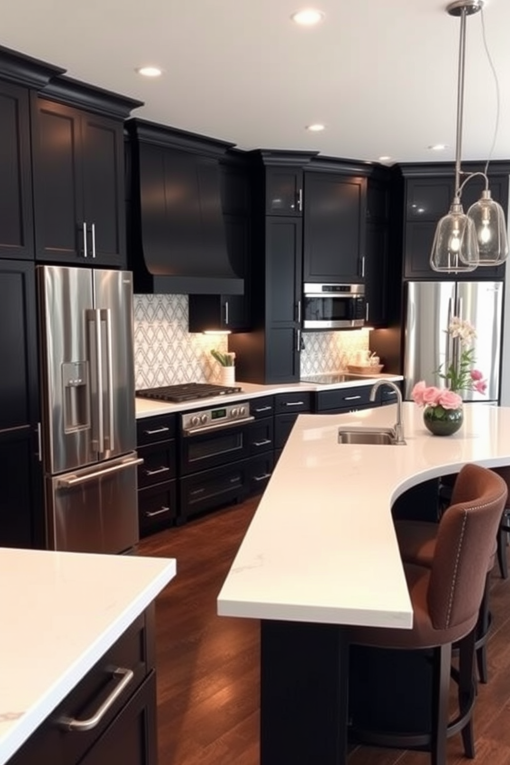 Black Kitchen Design Ideas 22