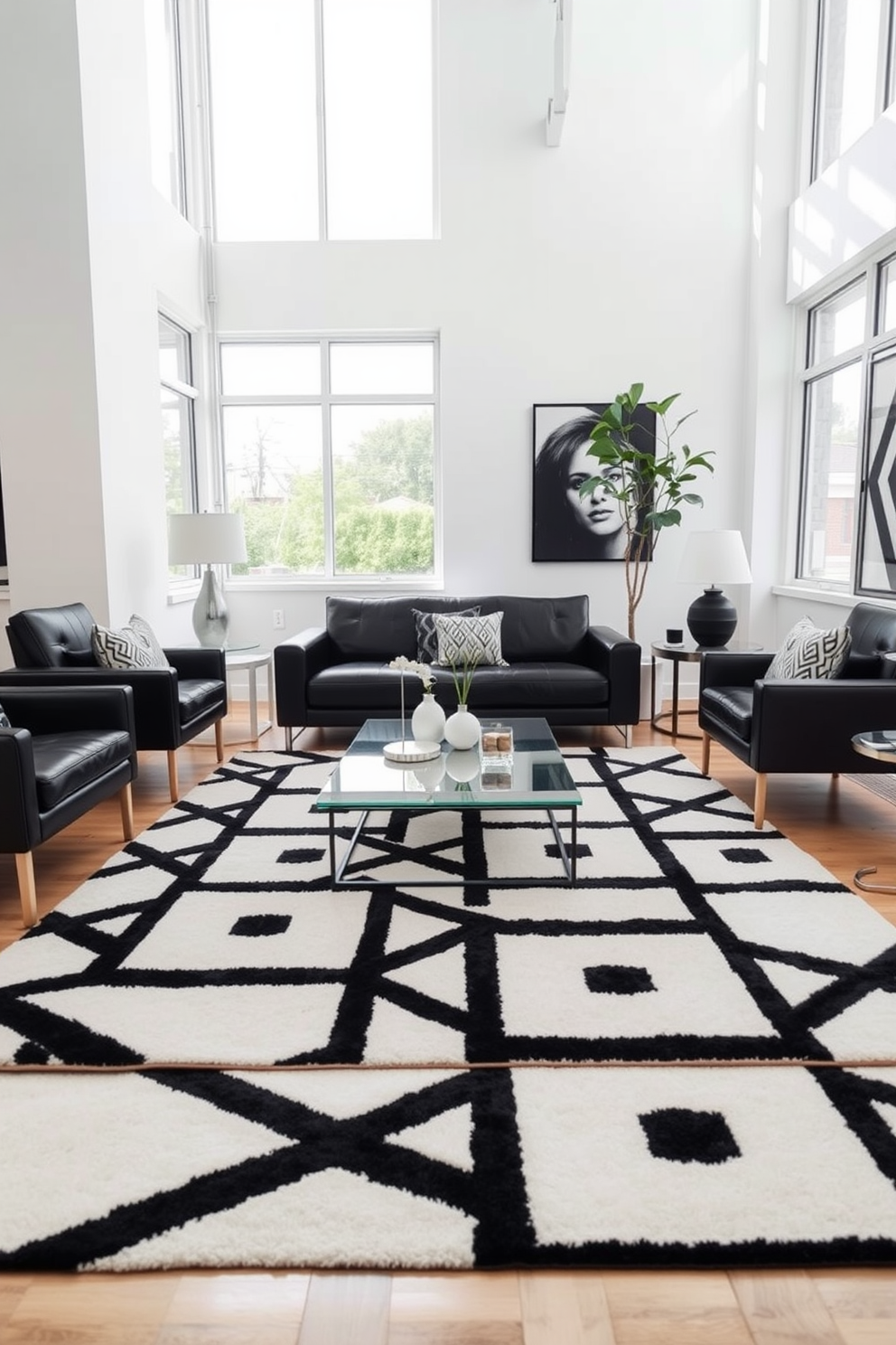 Black Living Room Design Ideas 5