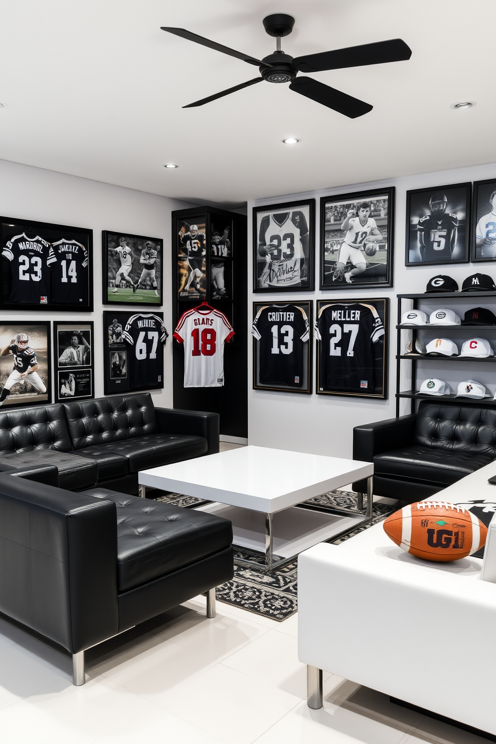 Black Man Cave Design Ideas 7