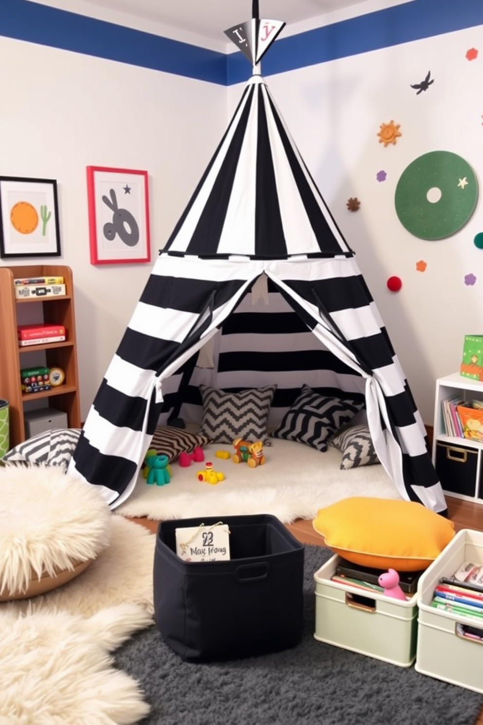 Black Playroom Design Ideas 10