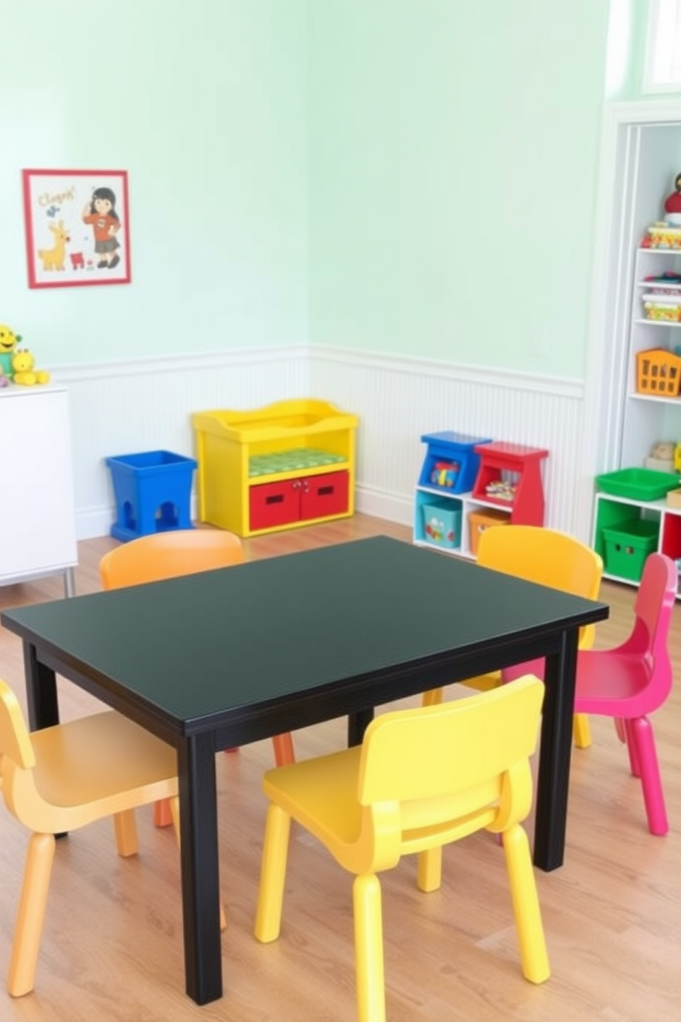 Black Playroom Design Ideas 12