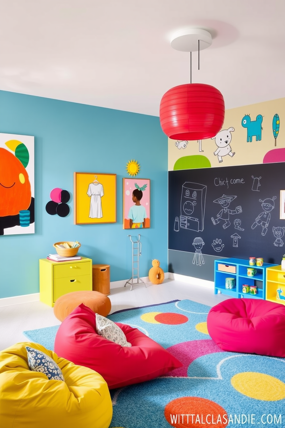 Black Playroom Design Ideas 17