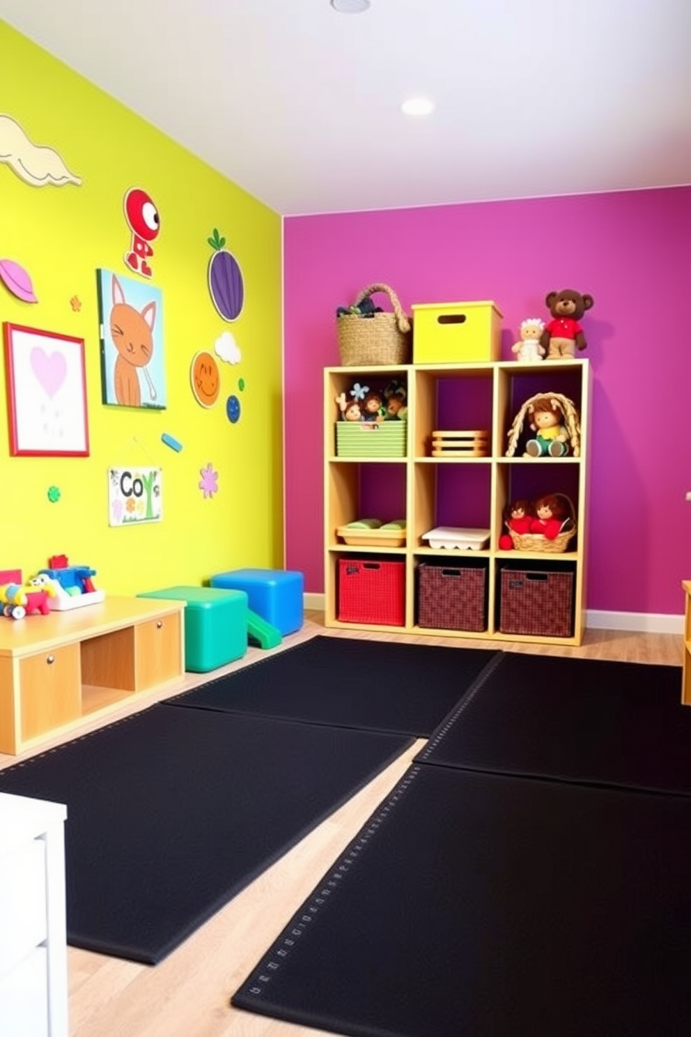 Black Playroom Design Ideas 19