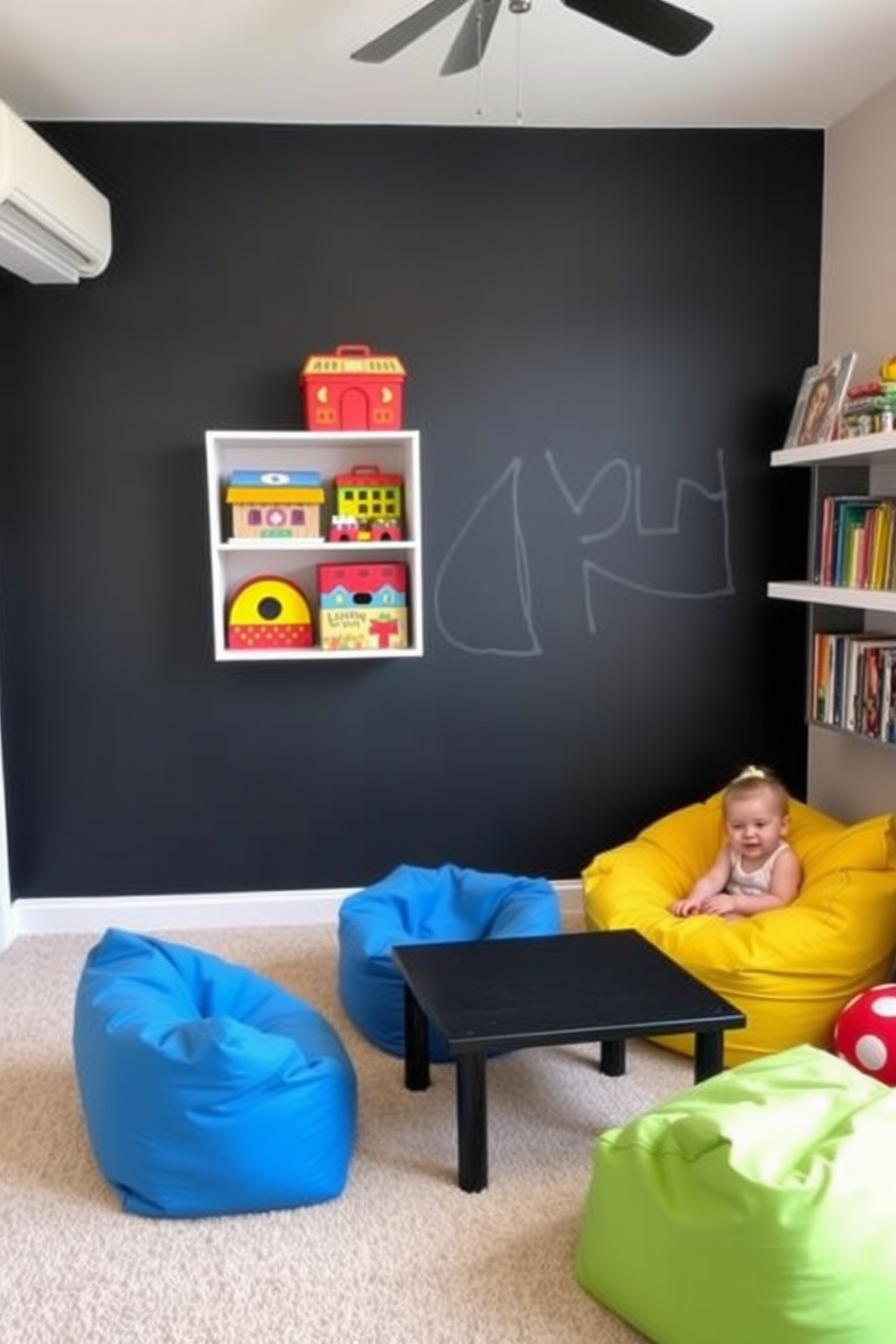 Black Playroom Design Ideas 22