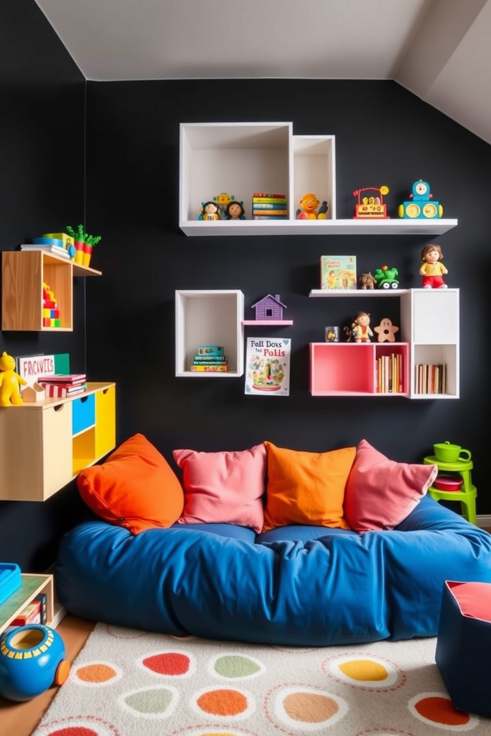 Black Playroom Design Ideas 26