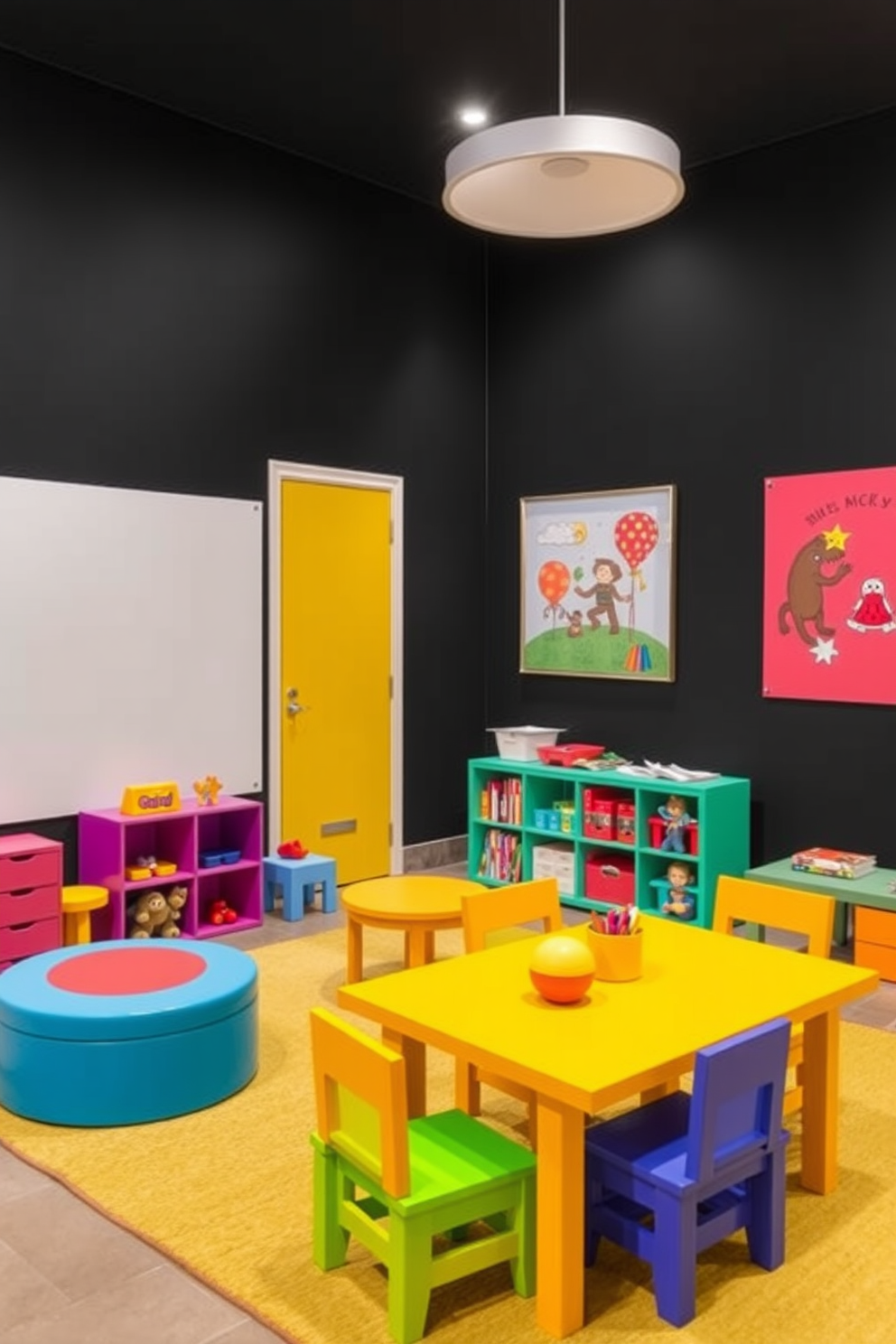 Black Playroom Design Ideas 5