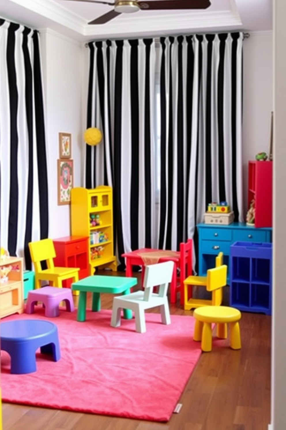 Black Playroom Design Ideas 7