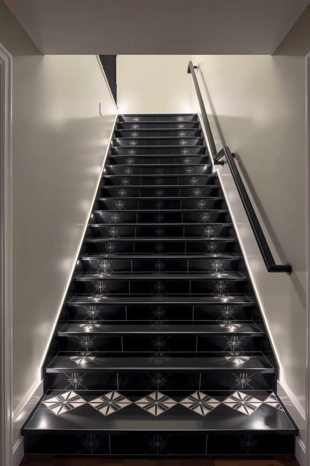 Black Staircase Design Ideas 22