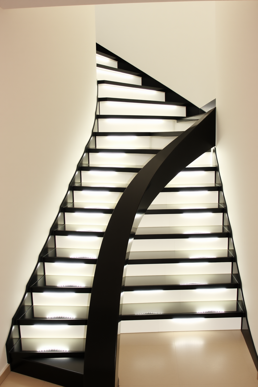 Black Staircase Design Ideas 3