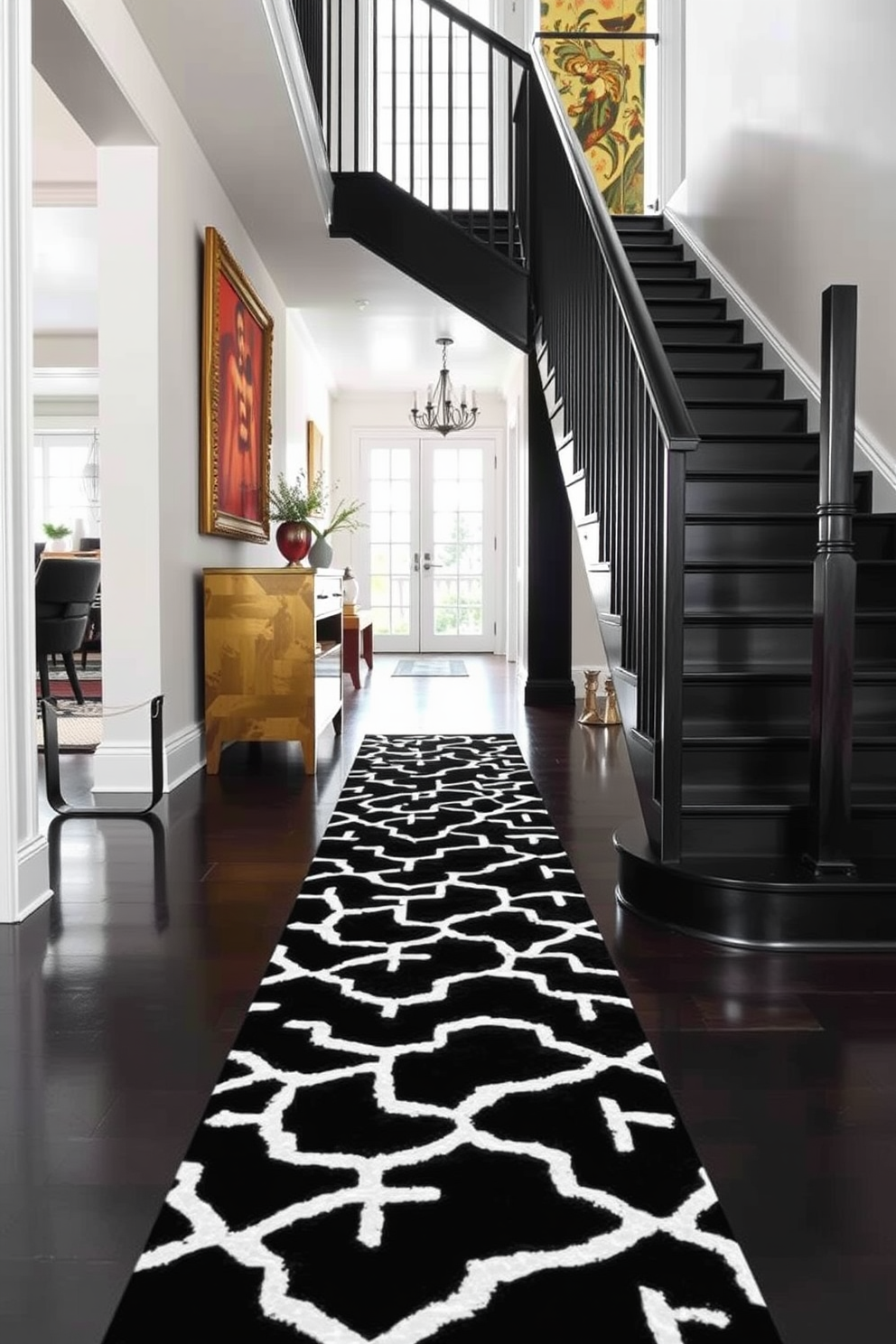 Black Staircase Design Ideas 4