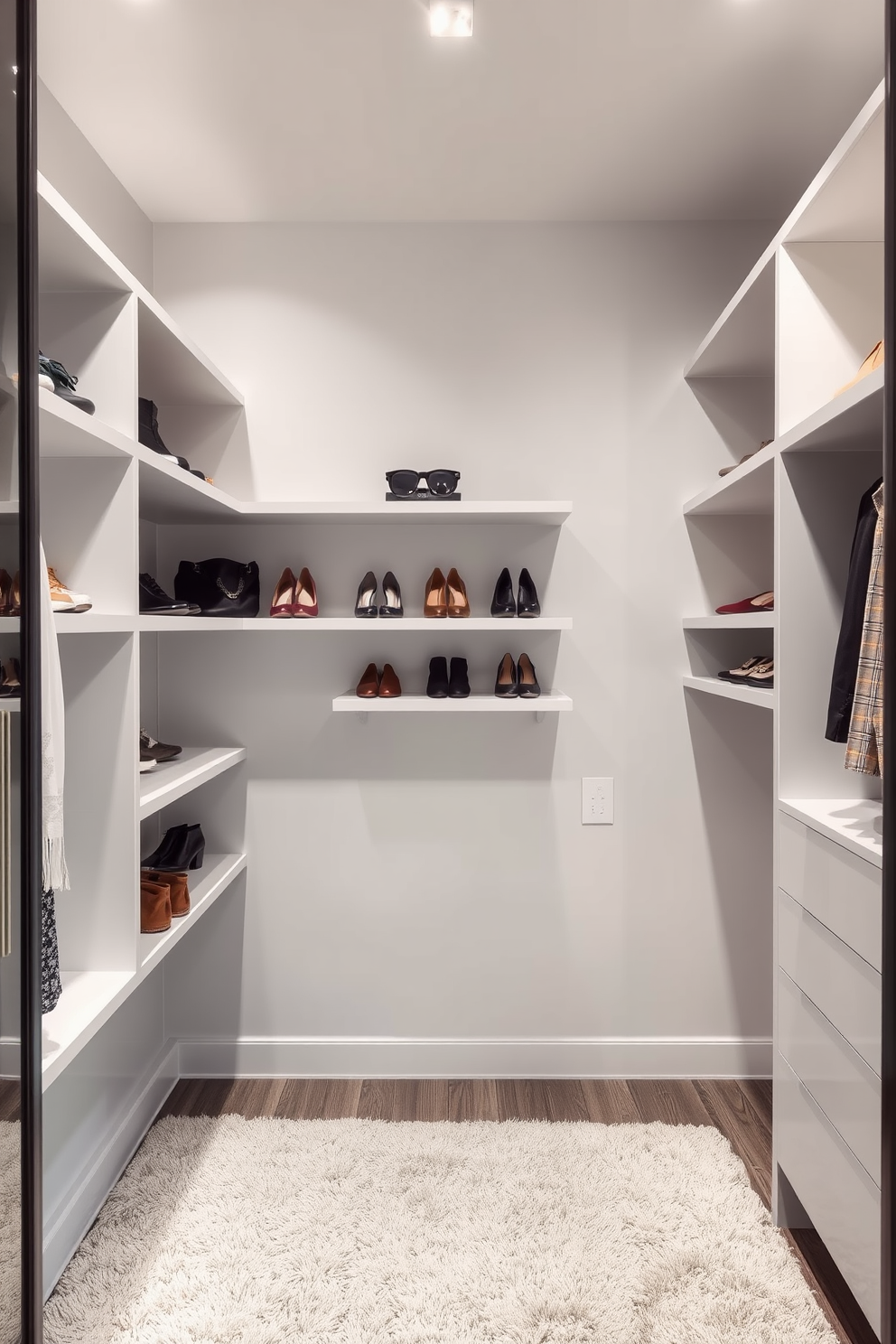 Black Walk In Closet Design Ideas 2