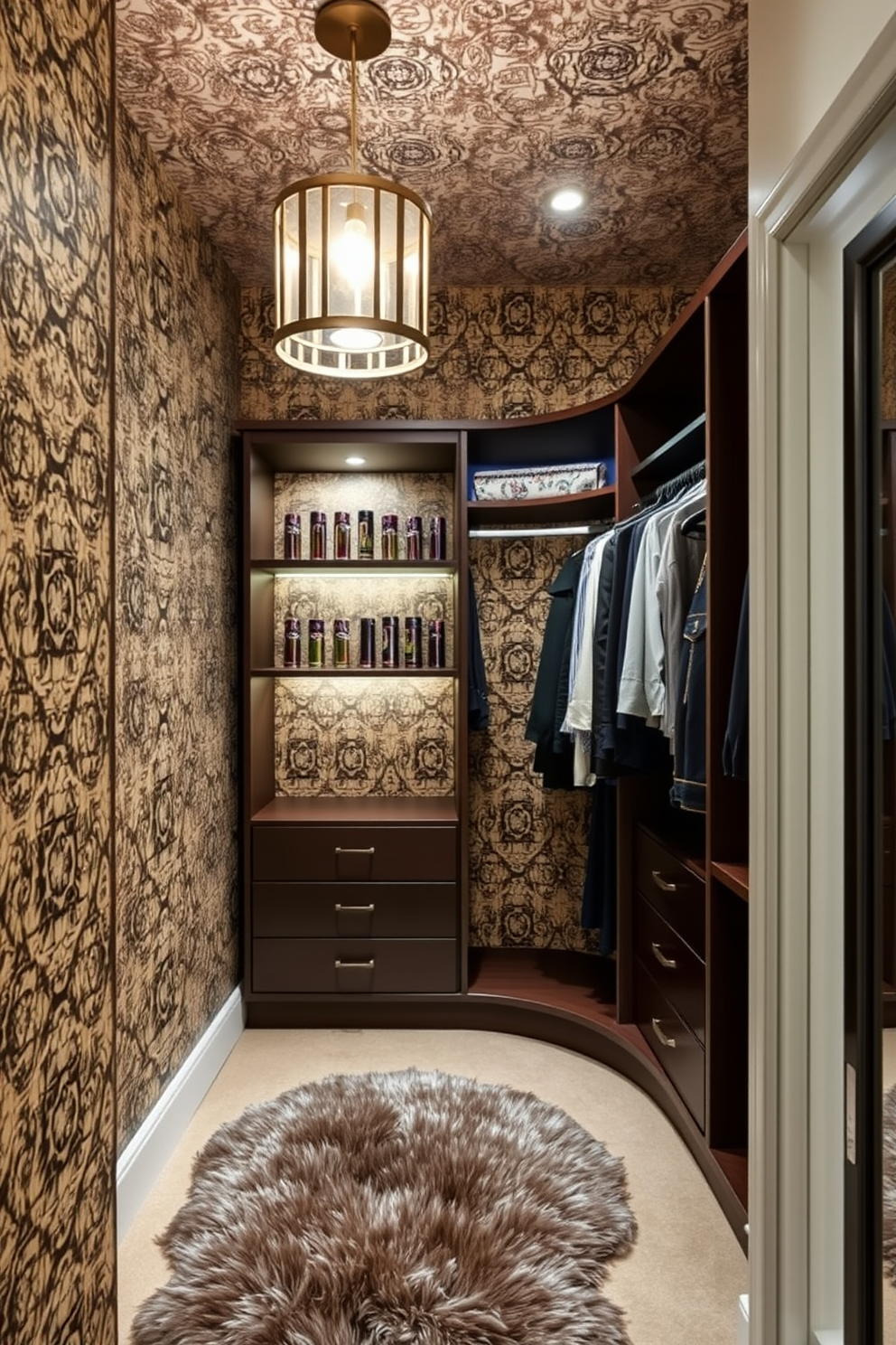 Black Walk In Closet Design Ideas 22