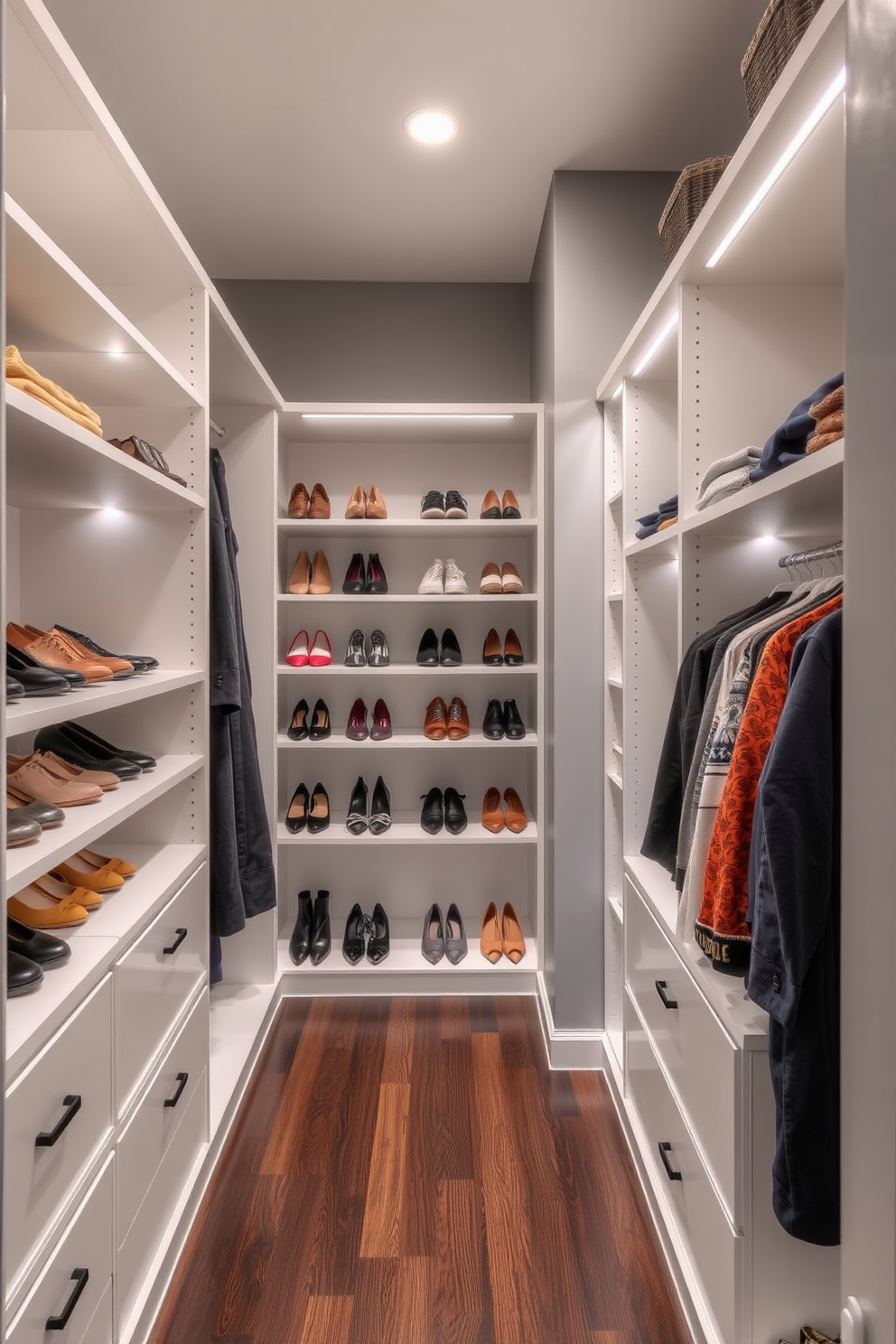 Black Walk In Closet Design Ideas 7