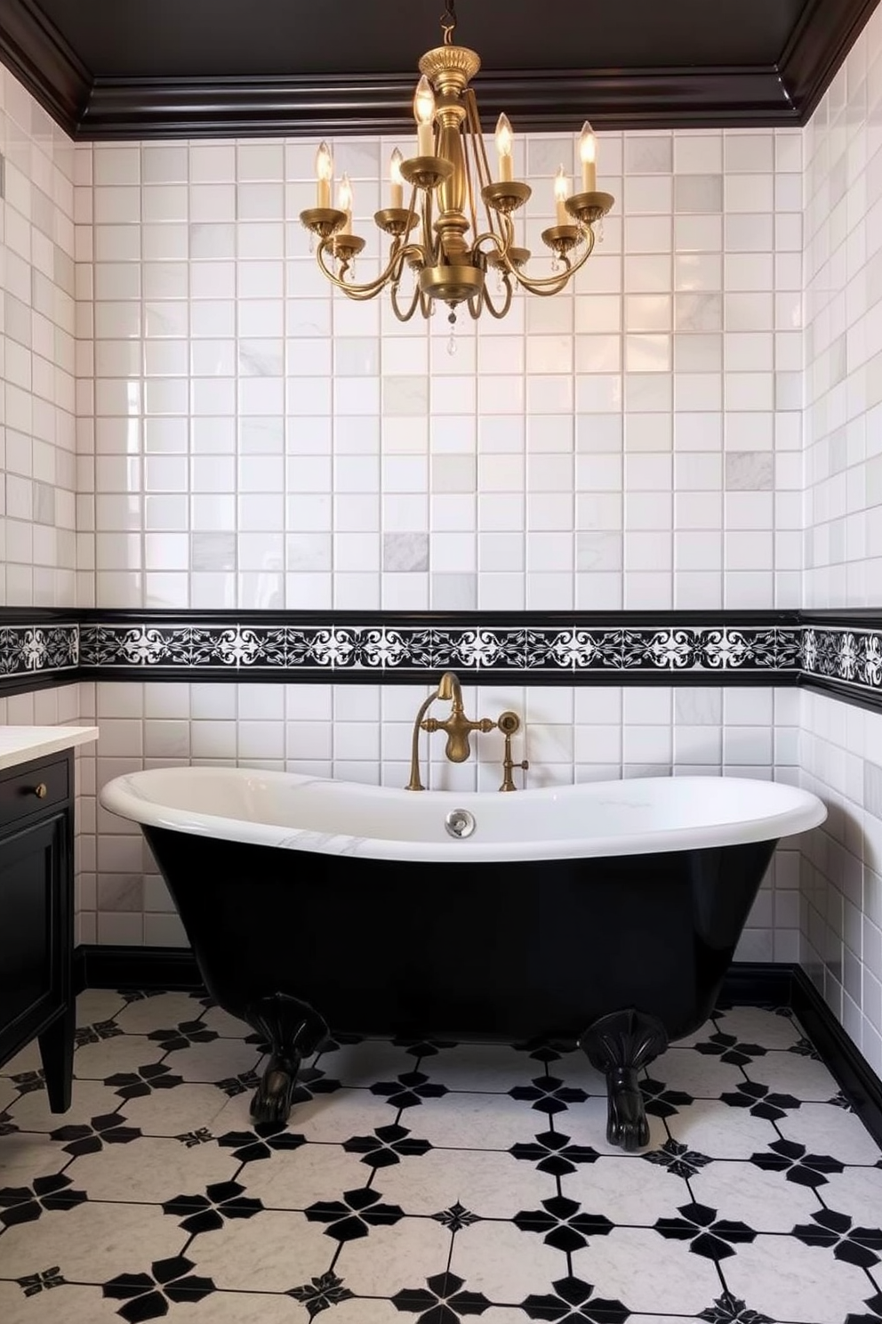 Black And White Bathroom Design Ideas 15