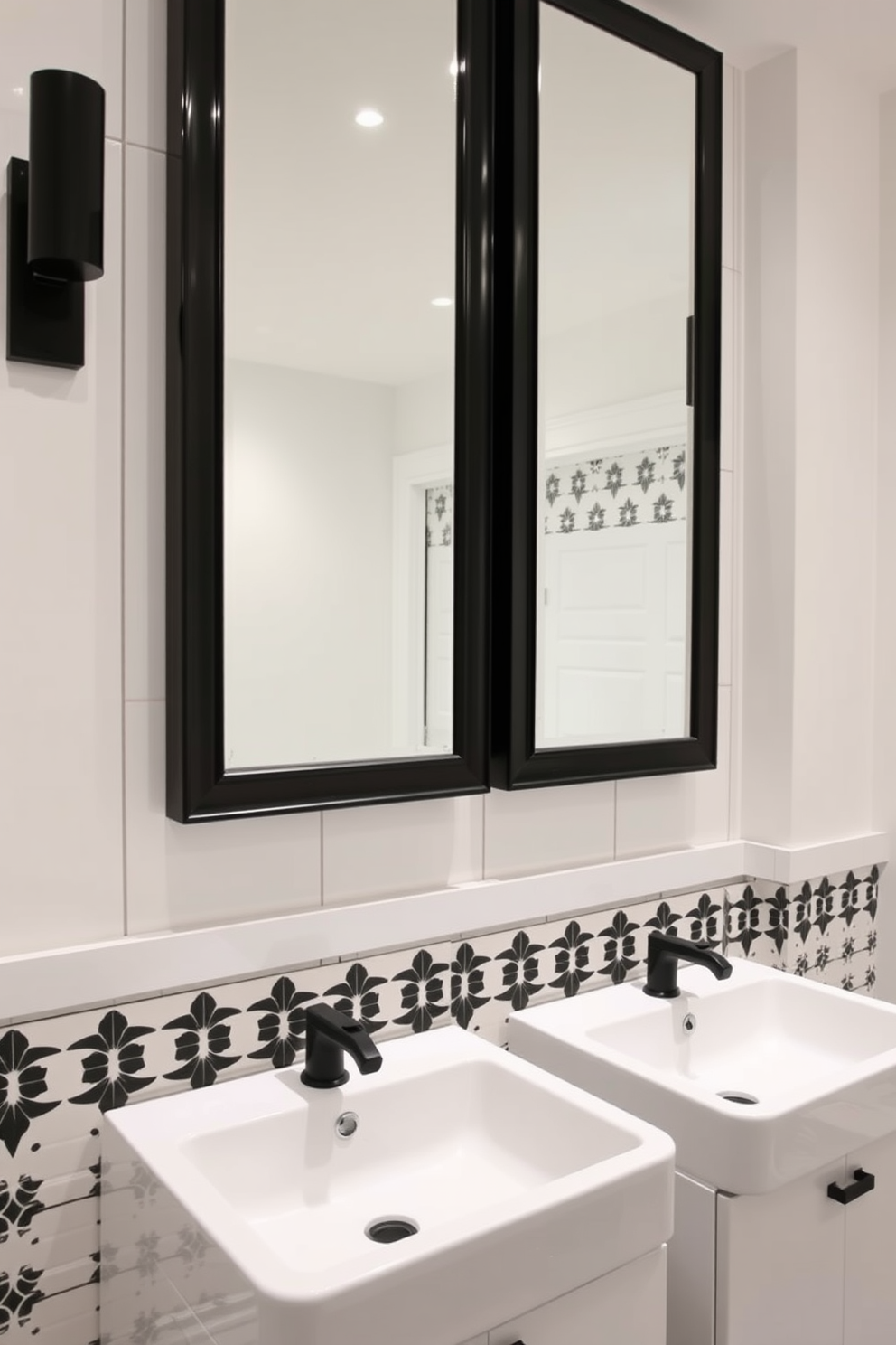 Black And White Bathroom Design Ideas 7