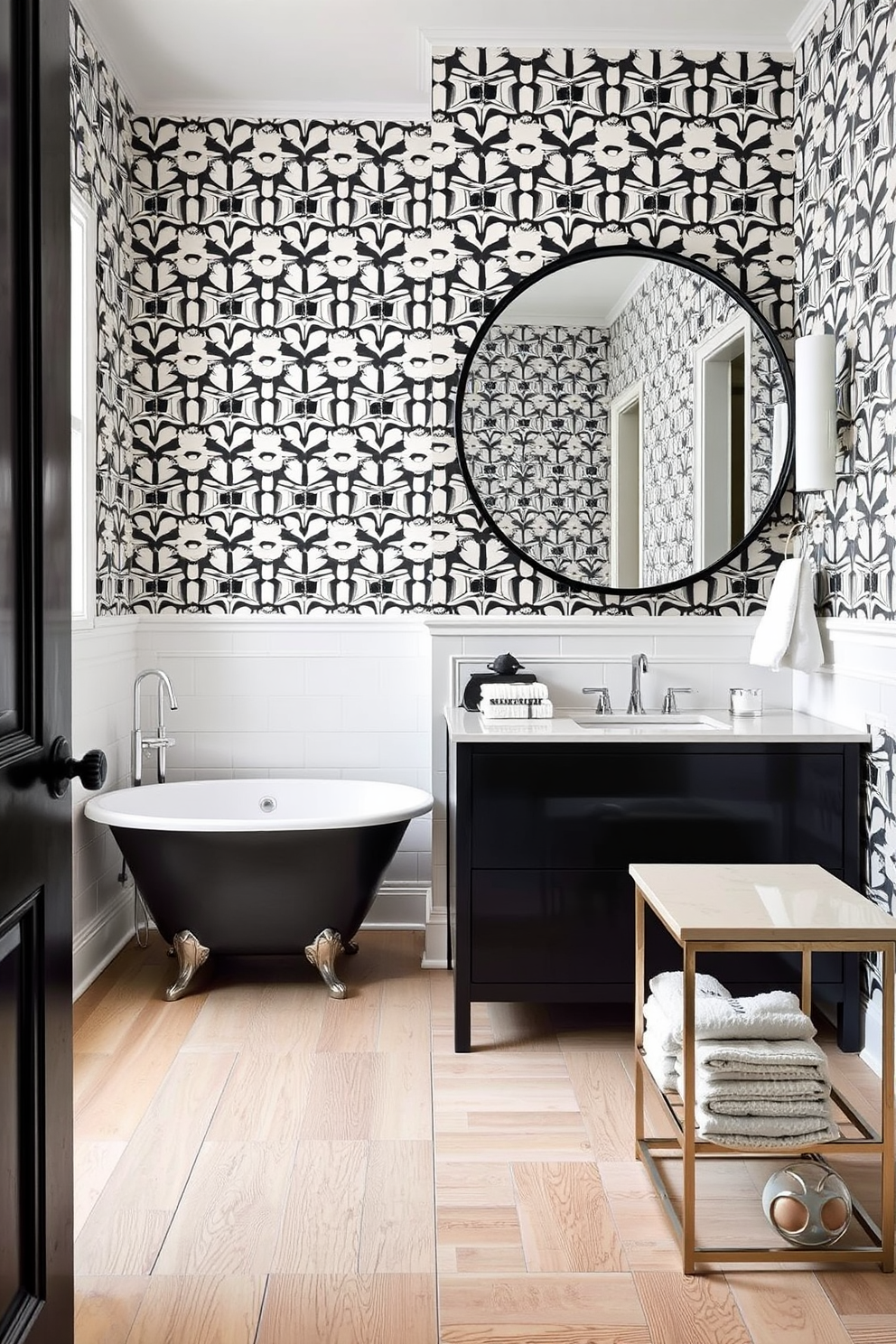 Black And White Bathroom Design Ideas 8