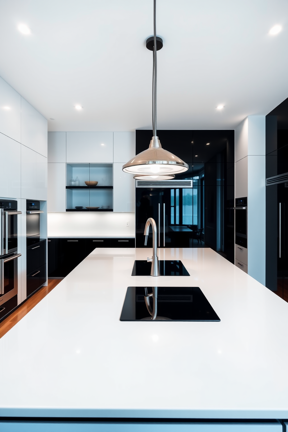 Black And White Kitchen Design Ideas 12