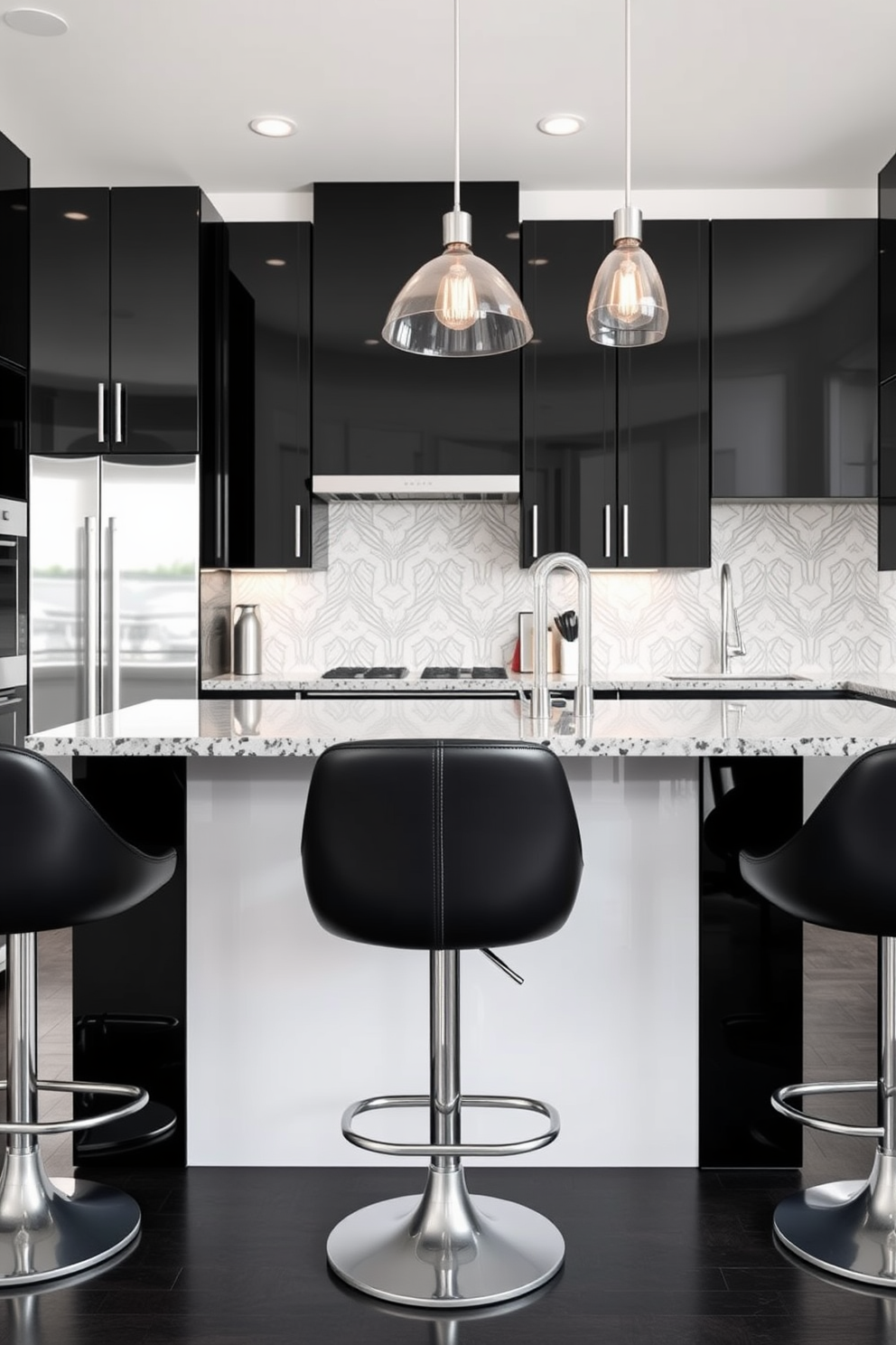 Black And White Kitchen Design Ideas 20