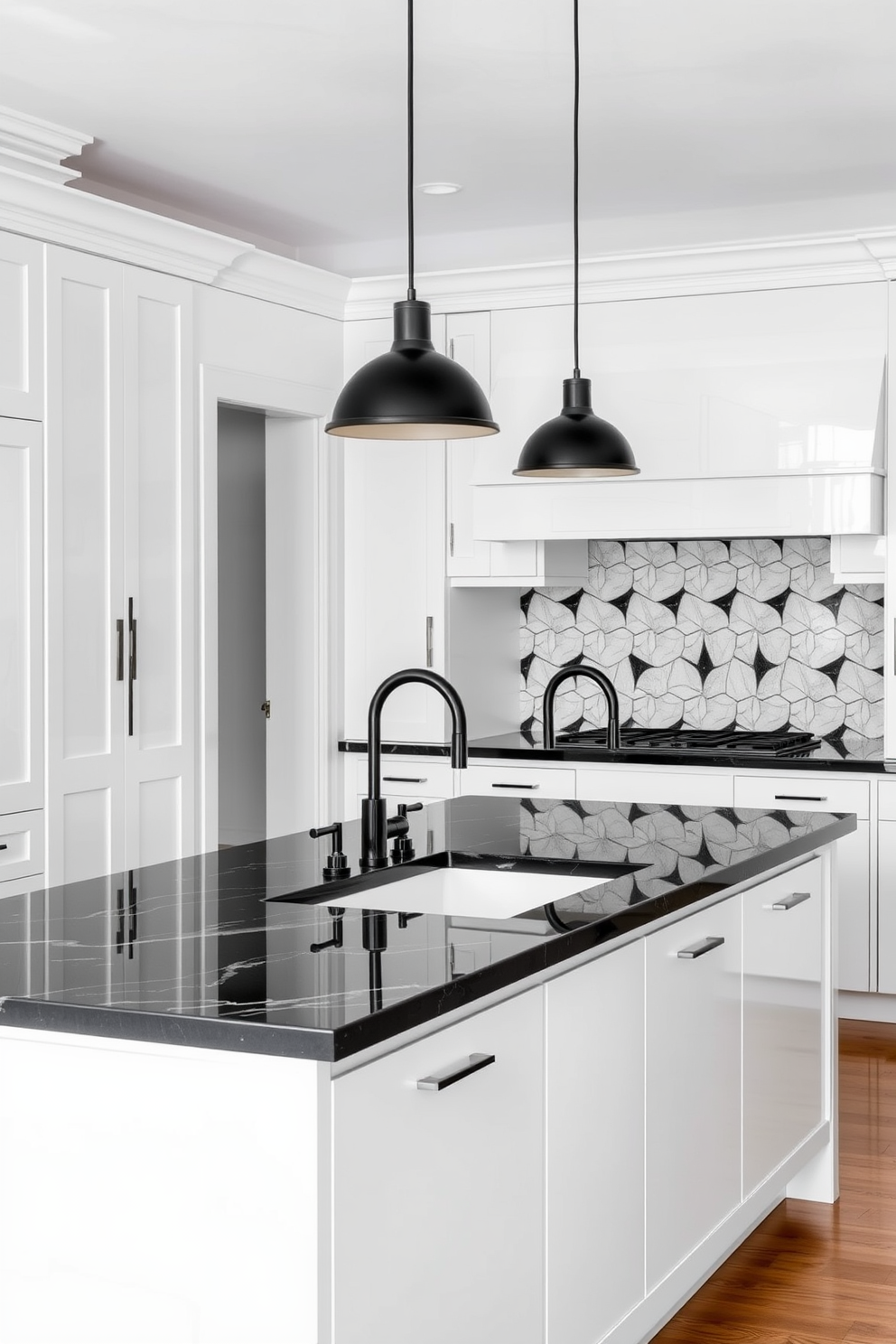 Black And White Kitchen Design Ideas 21