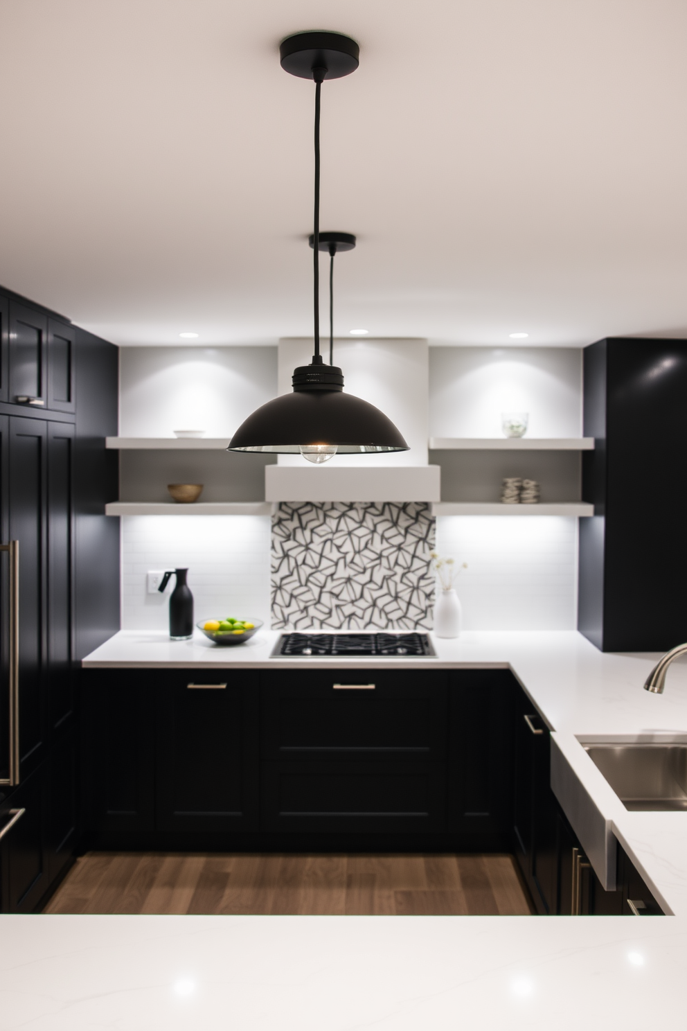 Black And White Kitchen Design Ideas 22