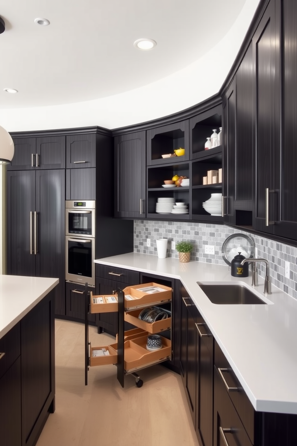 Black And White Kitchen Design Ideas 30