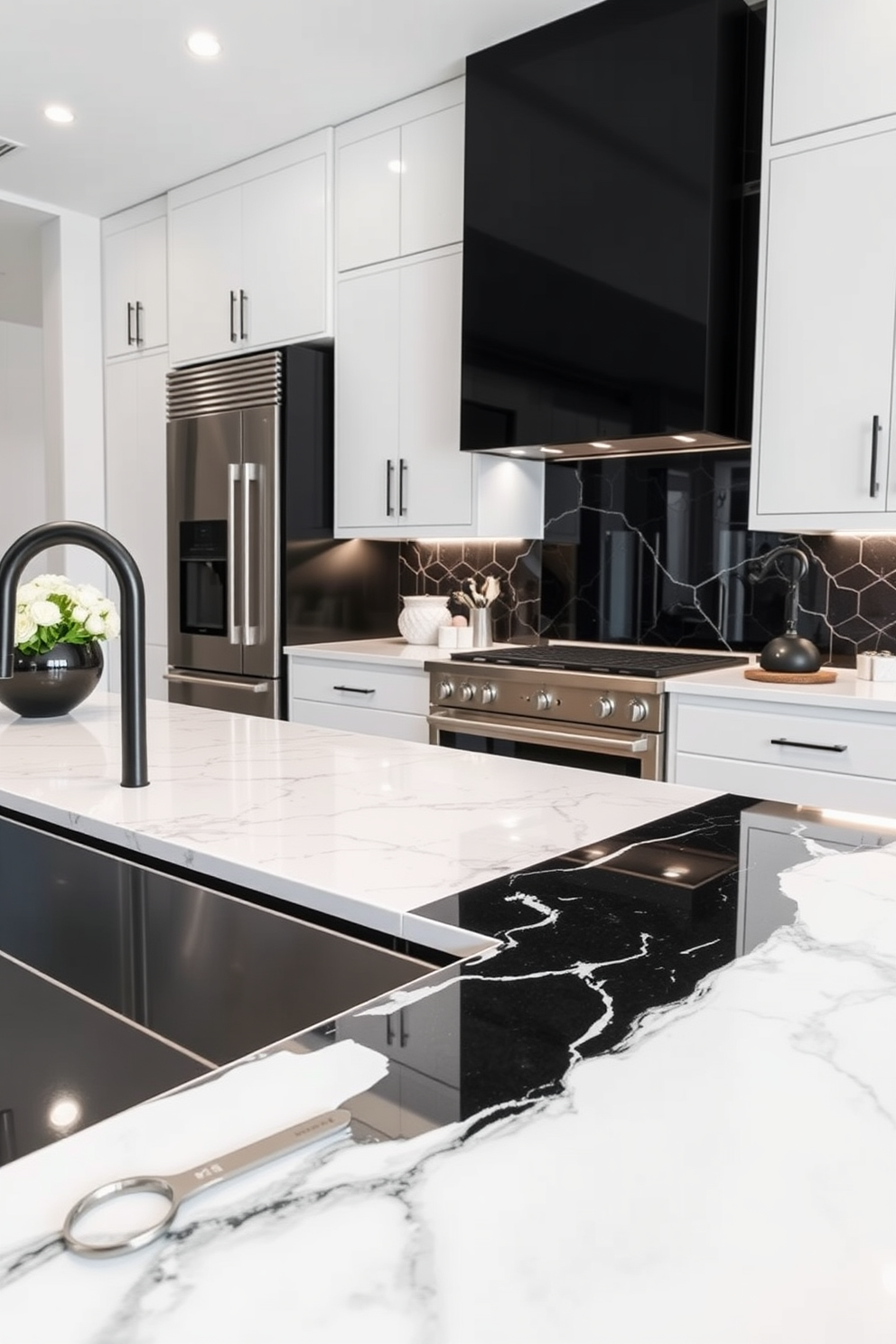 Black And White Kitchen Design Ideas 6