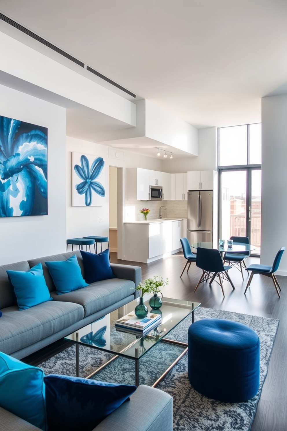 Blue Apartment Design Ideas 28