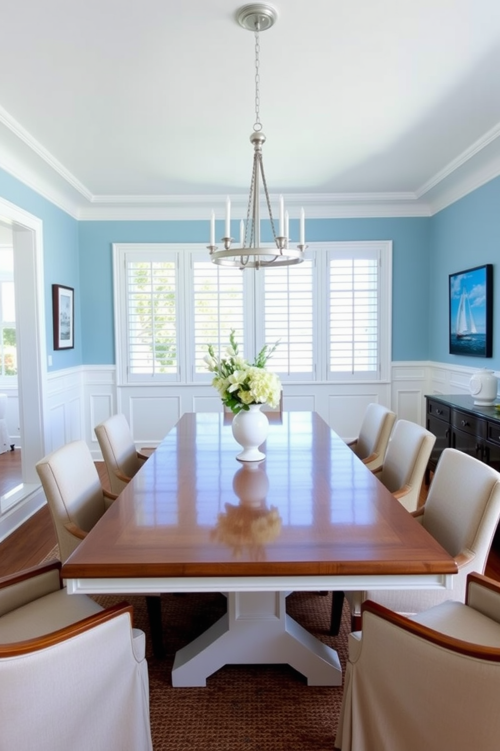 Blue Dining Room Design Ideas 1