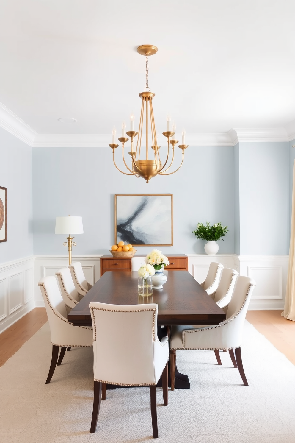 Blue Dining Room Design Ideas 18