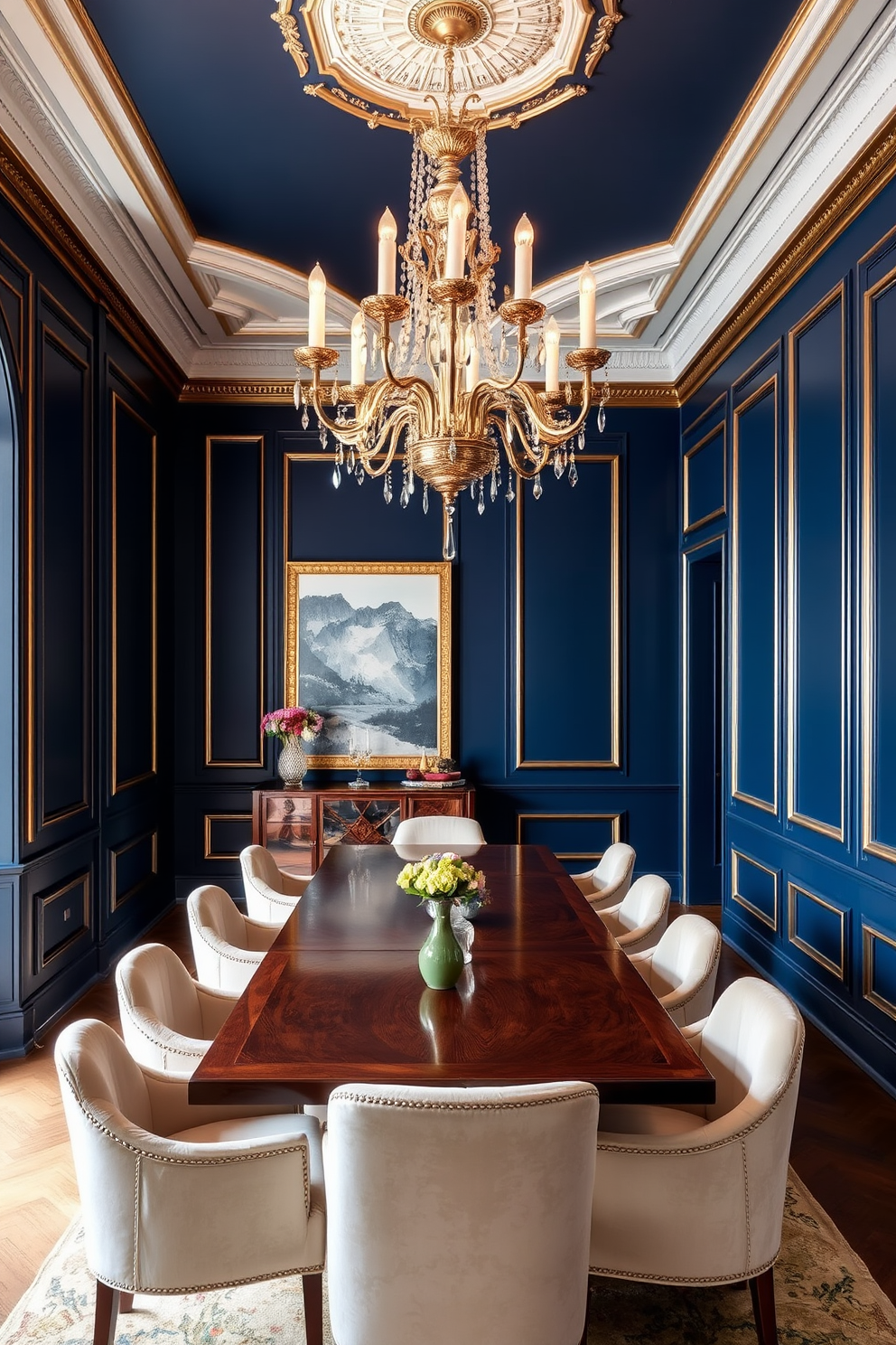 Blue Dining Room Design Ideas 2