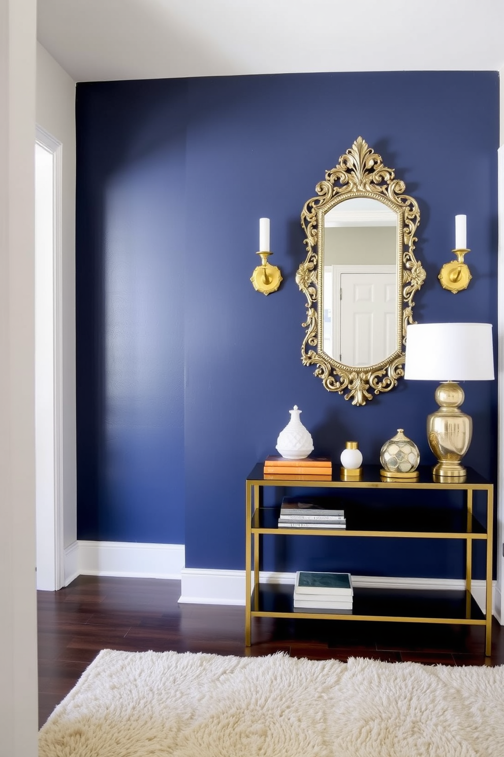 Blue Foyer Design Ideas 2