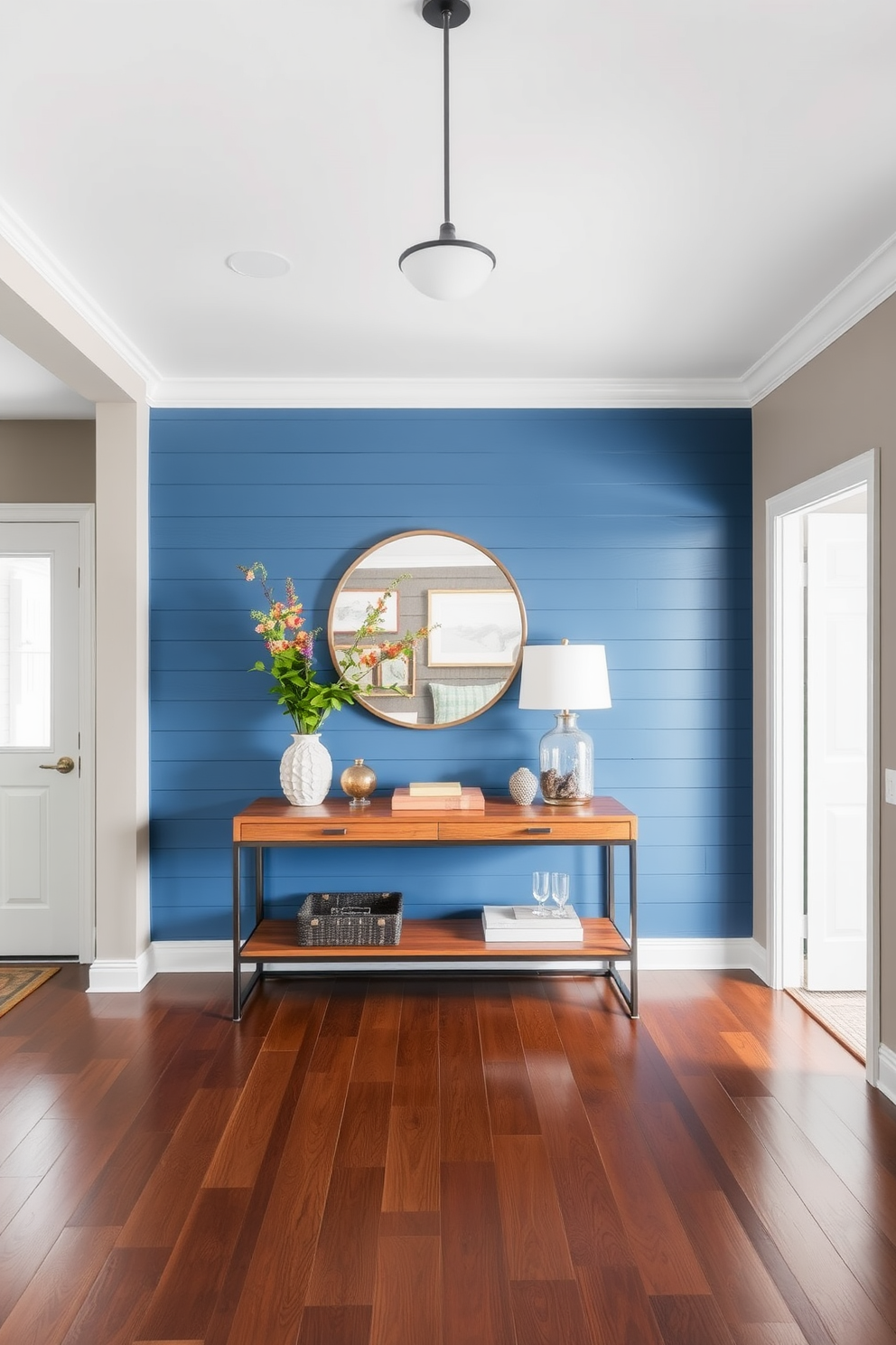 Blue Foyer Design Ideas 21