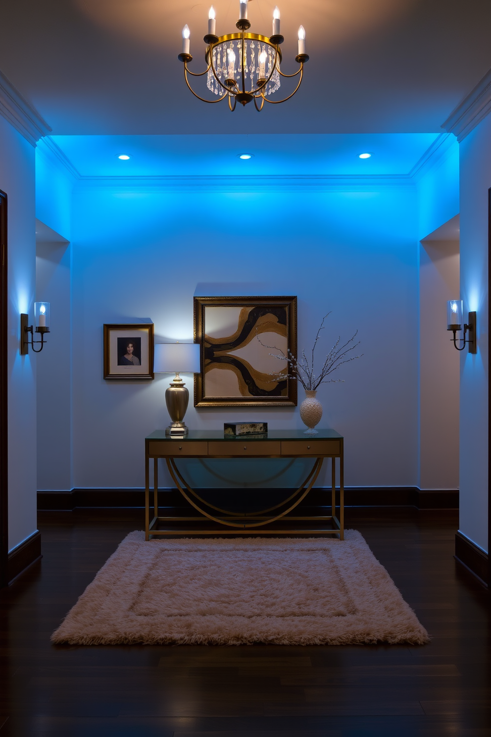 Blue Foyer Design Ideas 26