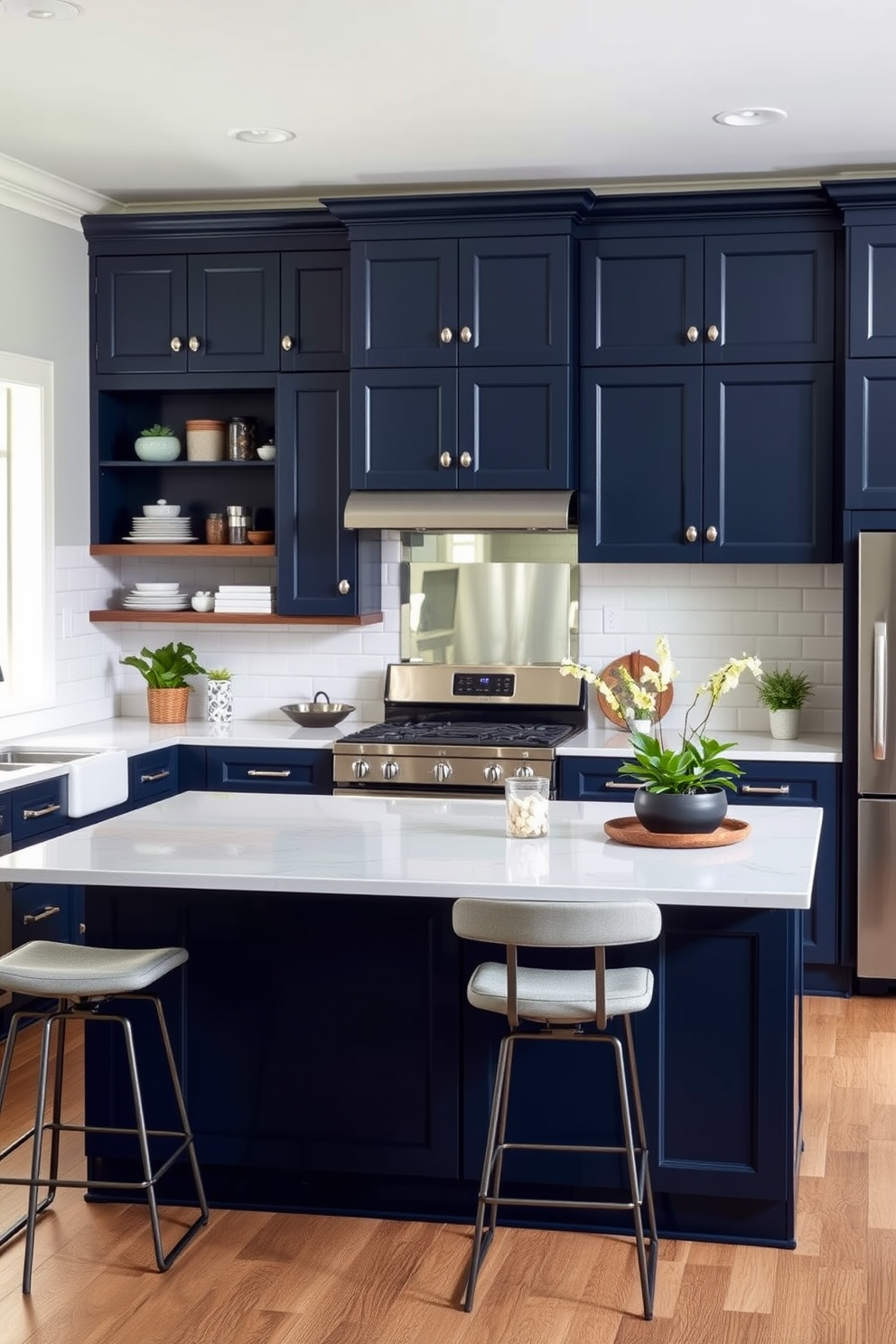 Blue Kitchen Design Ideas 26