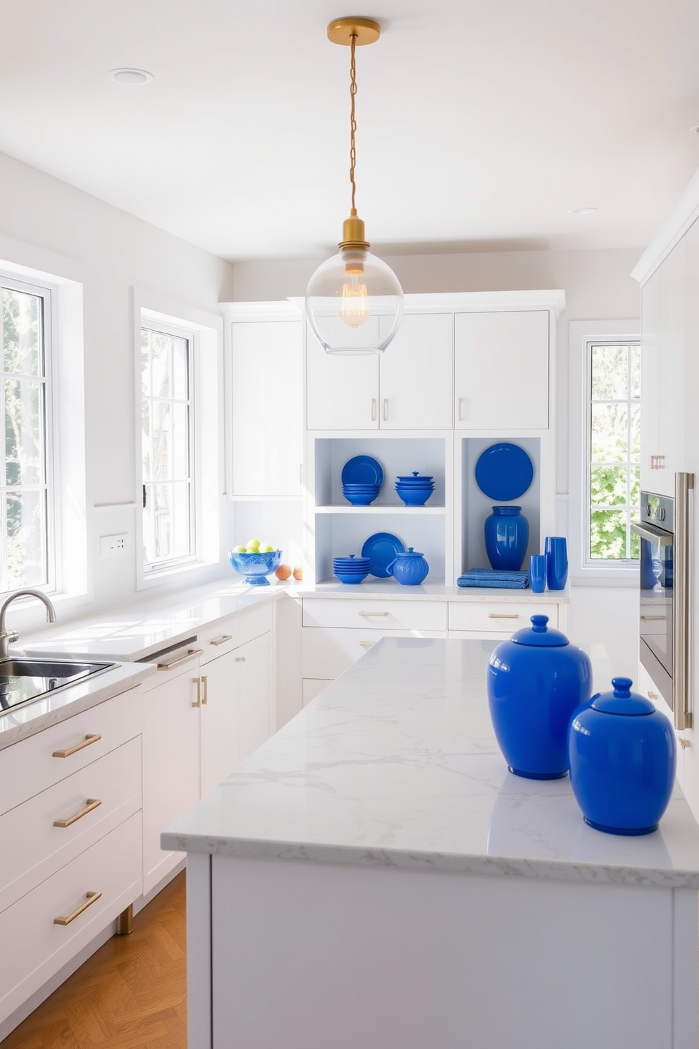 Blue Kitchen Design Ideas 30