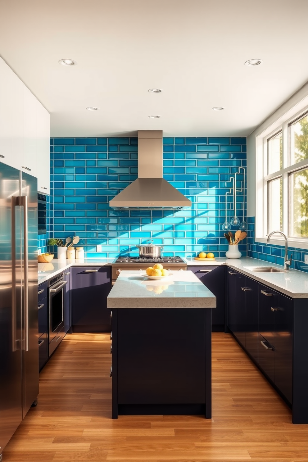 Blue Kitchen Design Ideas 7