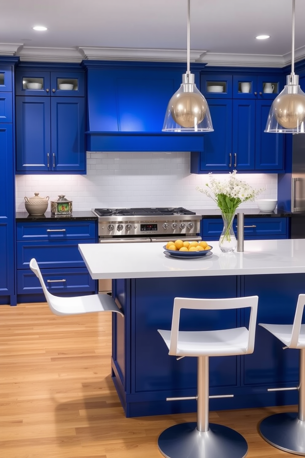 Blue Kitchen Design Ideas 8