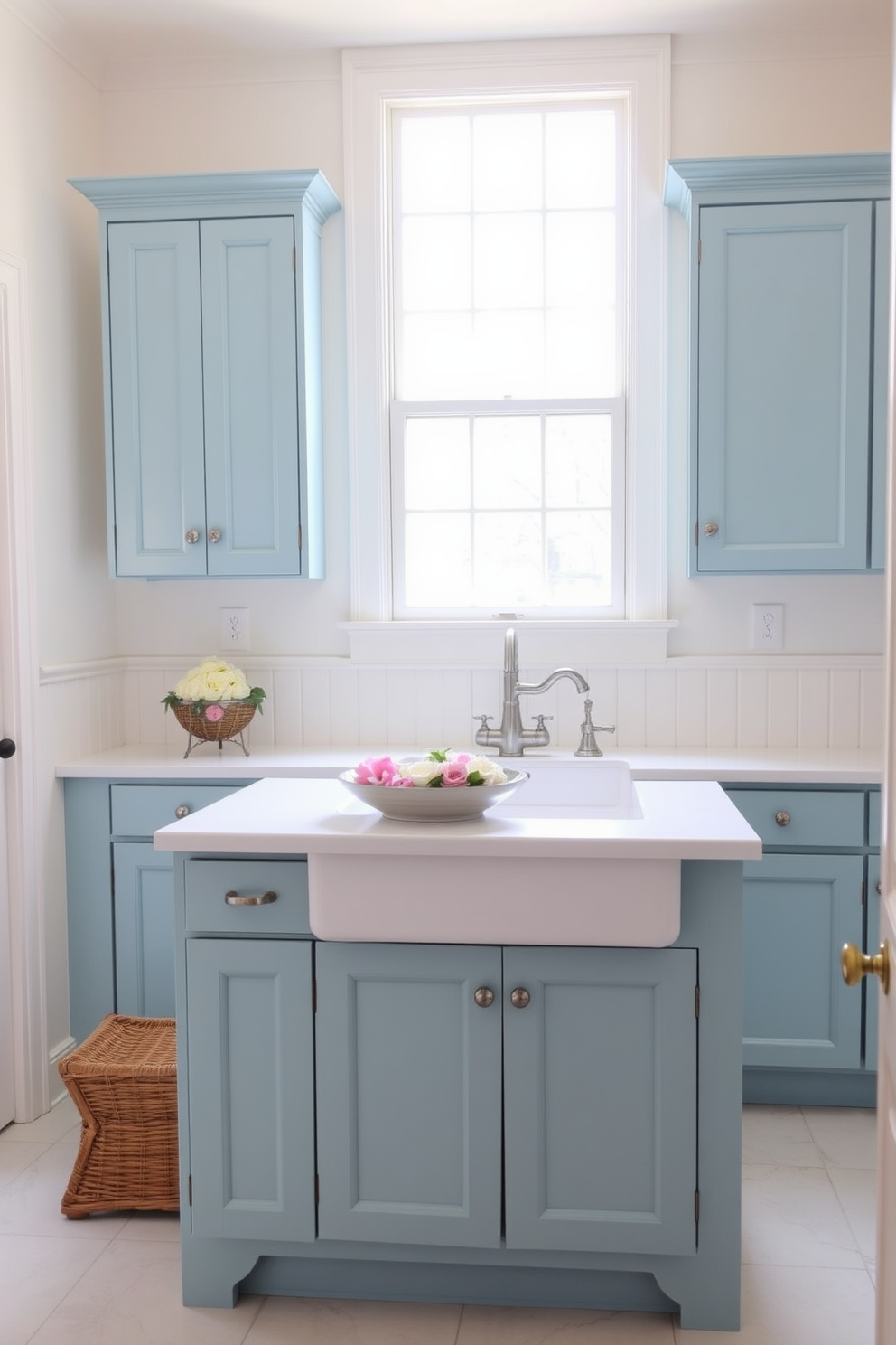 Blue Laundry Room Design Ideas 12